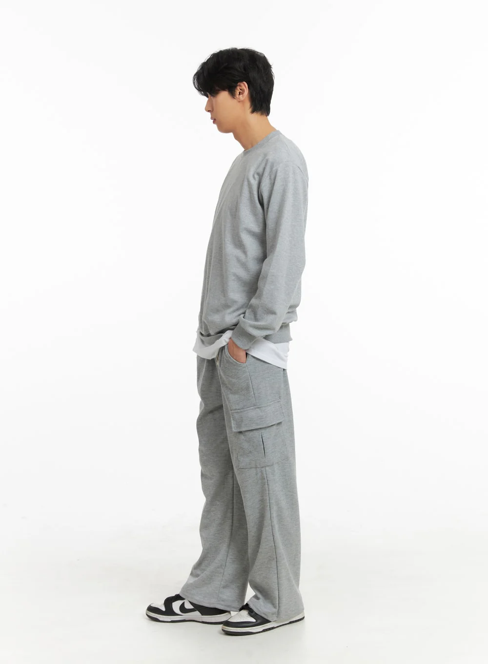 Men's Basic Cotton Sweatshirt IA401 - Image 6
