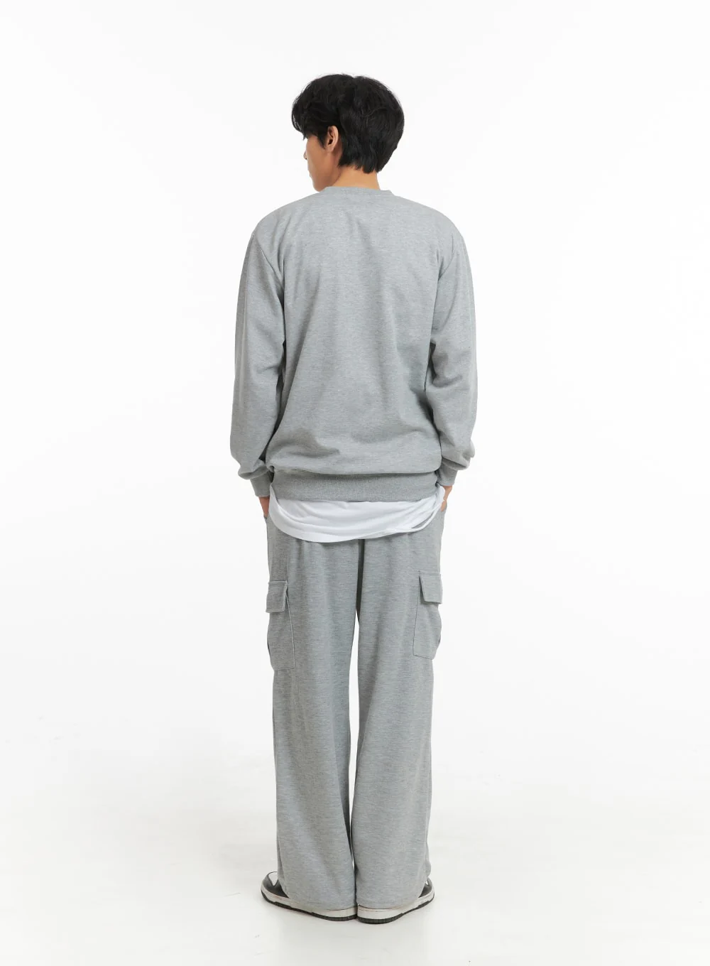 Men's Basic Cotton Sweatshirt IA401 - Image 7