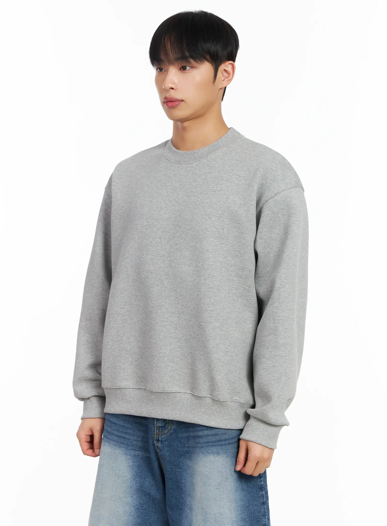 Men's Basic Crewneck Sweatshirt IM516 - Image 4