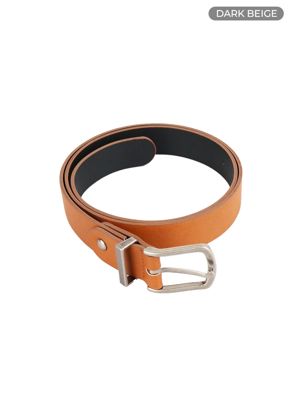 Men's Basic Faux Leather Belt IA401 - Image 3