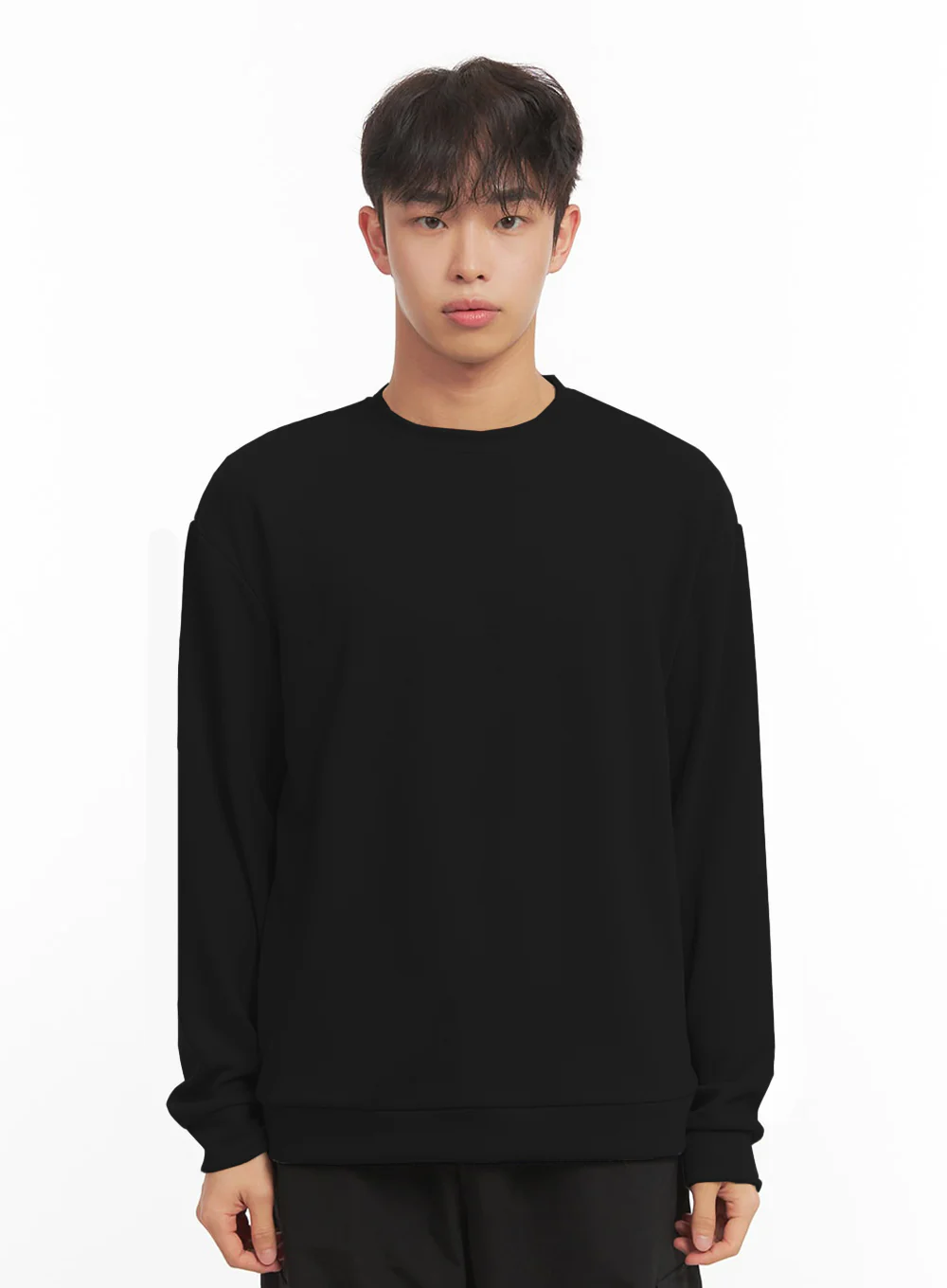 Men's Basic Long-Sleeve Tee ID427 - Image 13