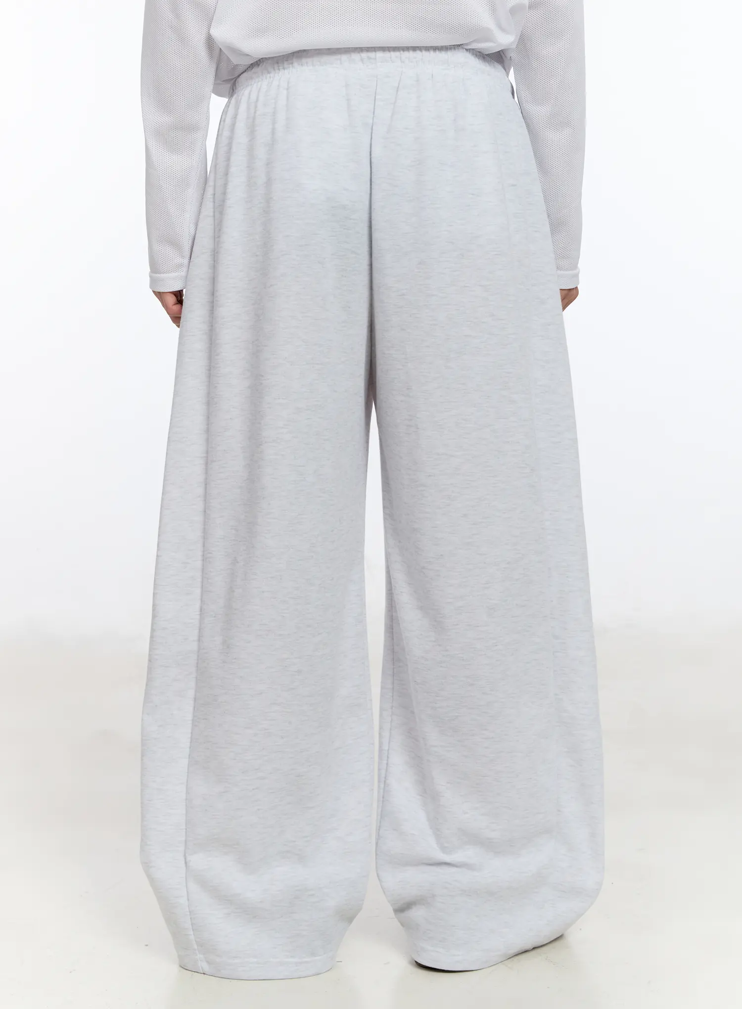 Men's Basic Wide-Leg Sweatpants IA508 - Image 7