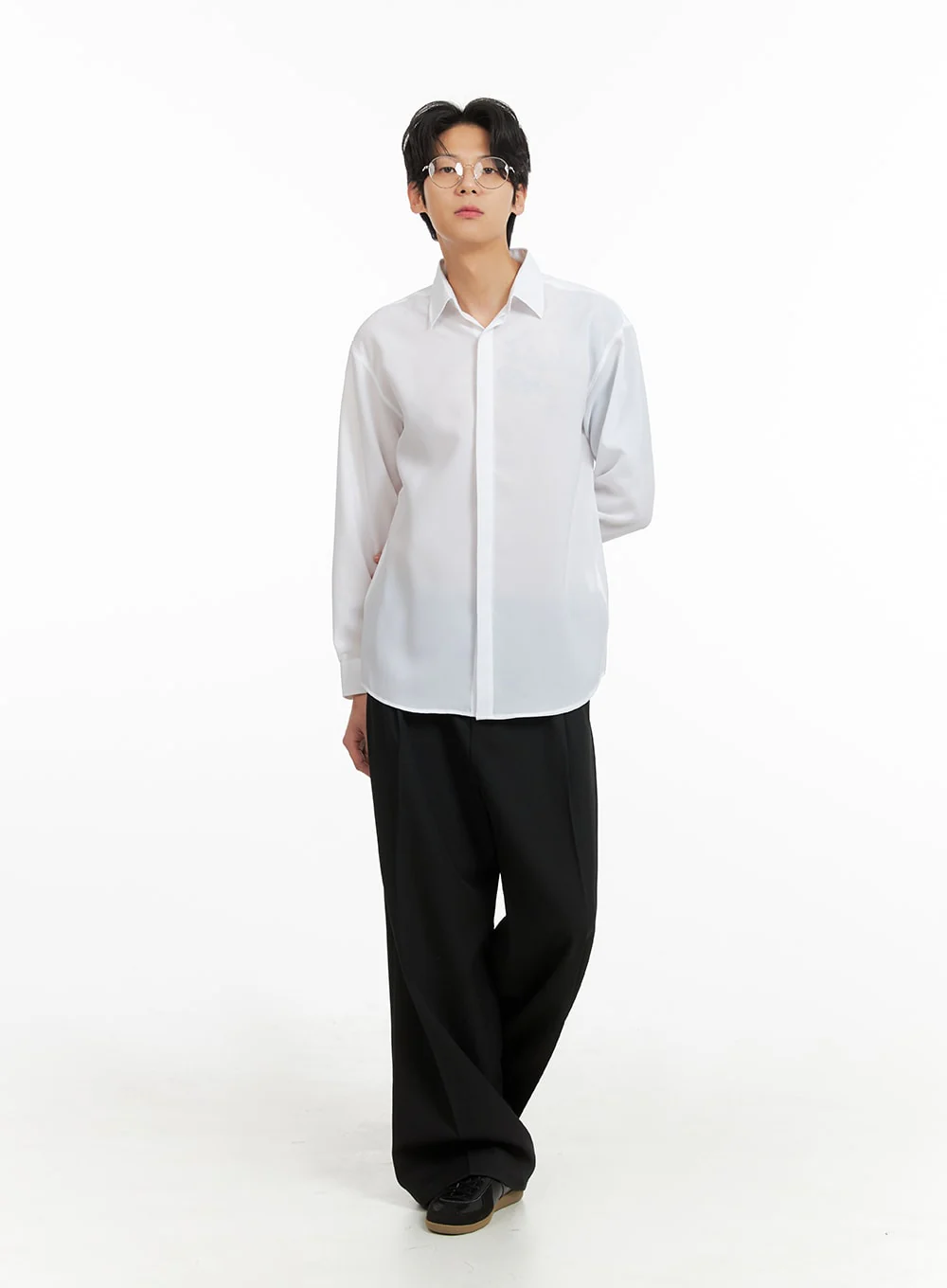 Men's Buttoned Collar Shirt IA402 - Image 2