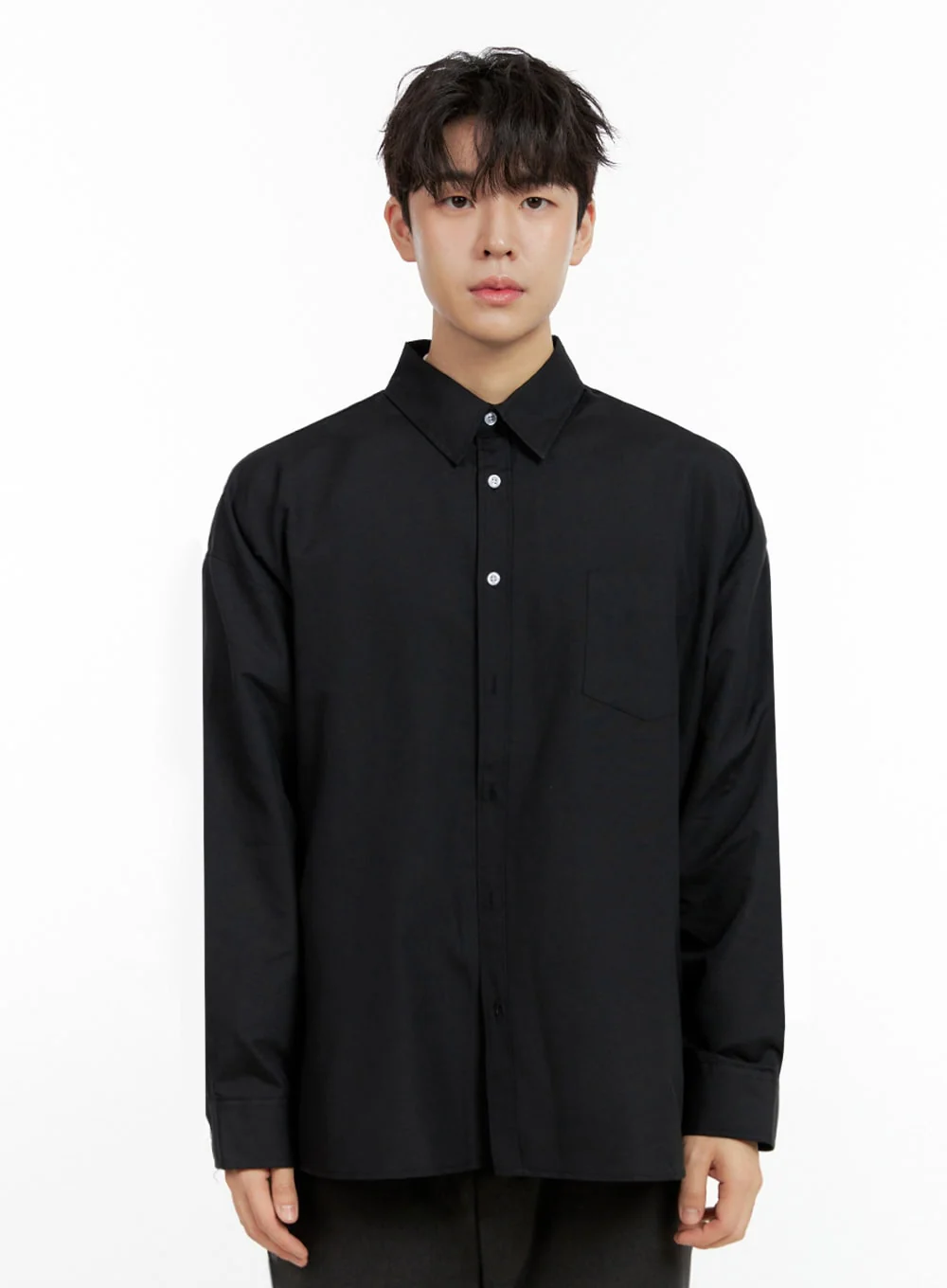 Men's Buttoned Collar Shirt IN422 - Image 11