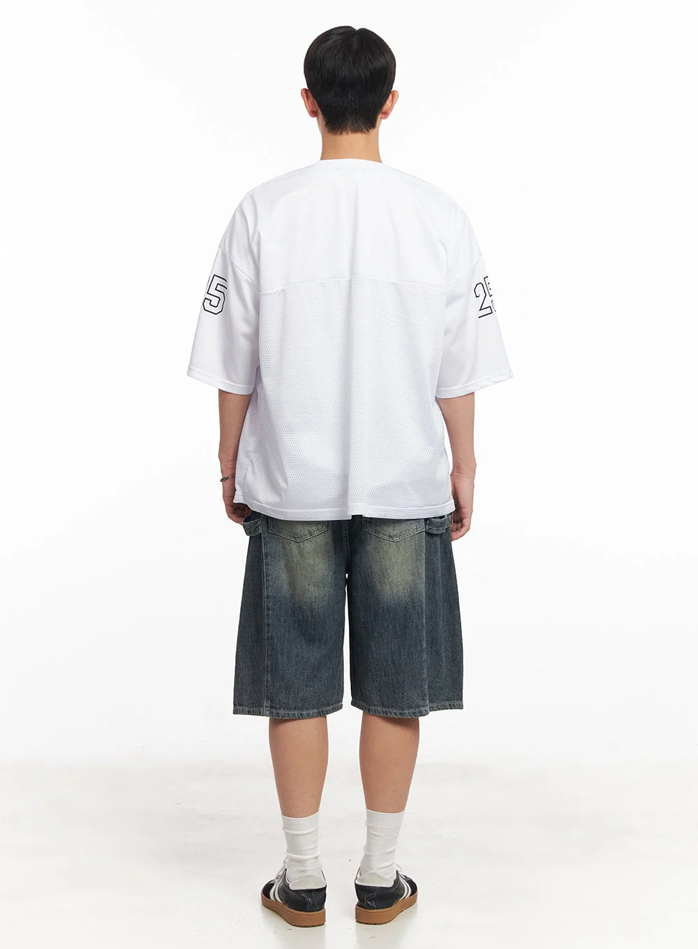 Men's Camo Mesh Jersey T-Shirt IA525 - Image 9