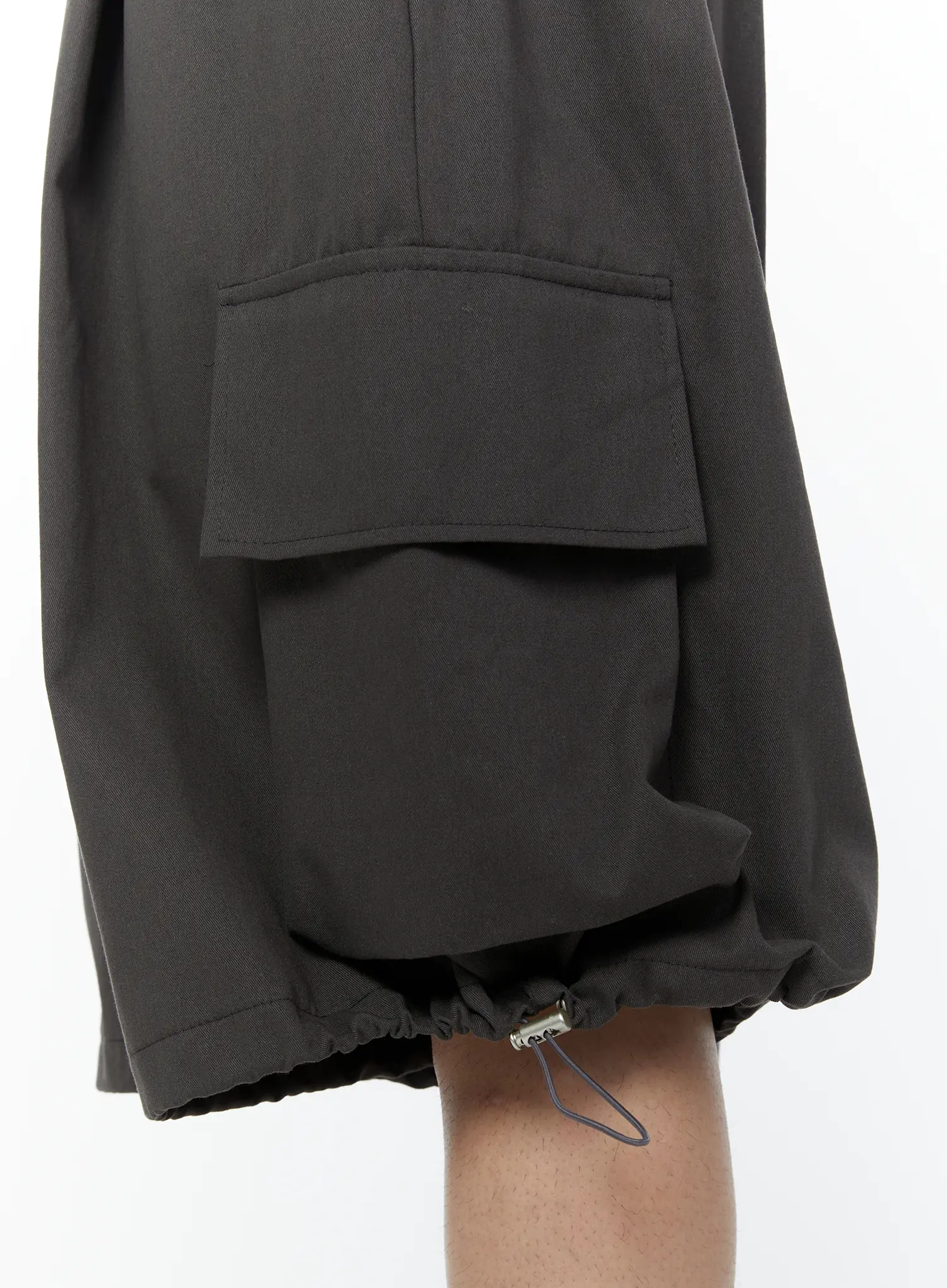 Men's Cargo Bermuda Shorts (Dark Gray) IY504 - Image 6