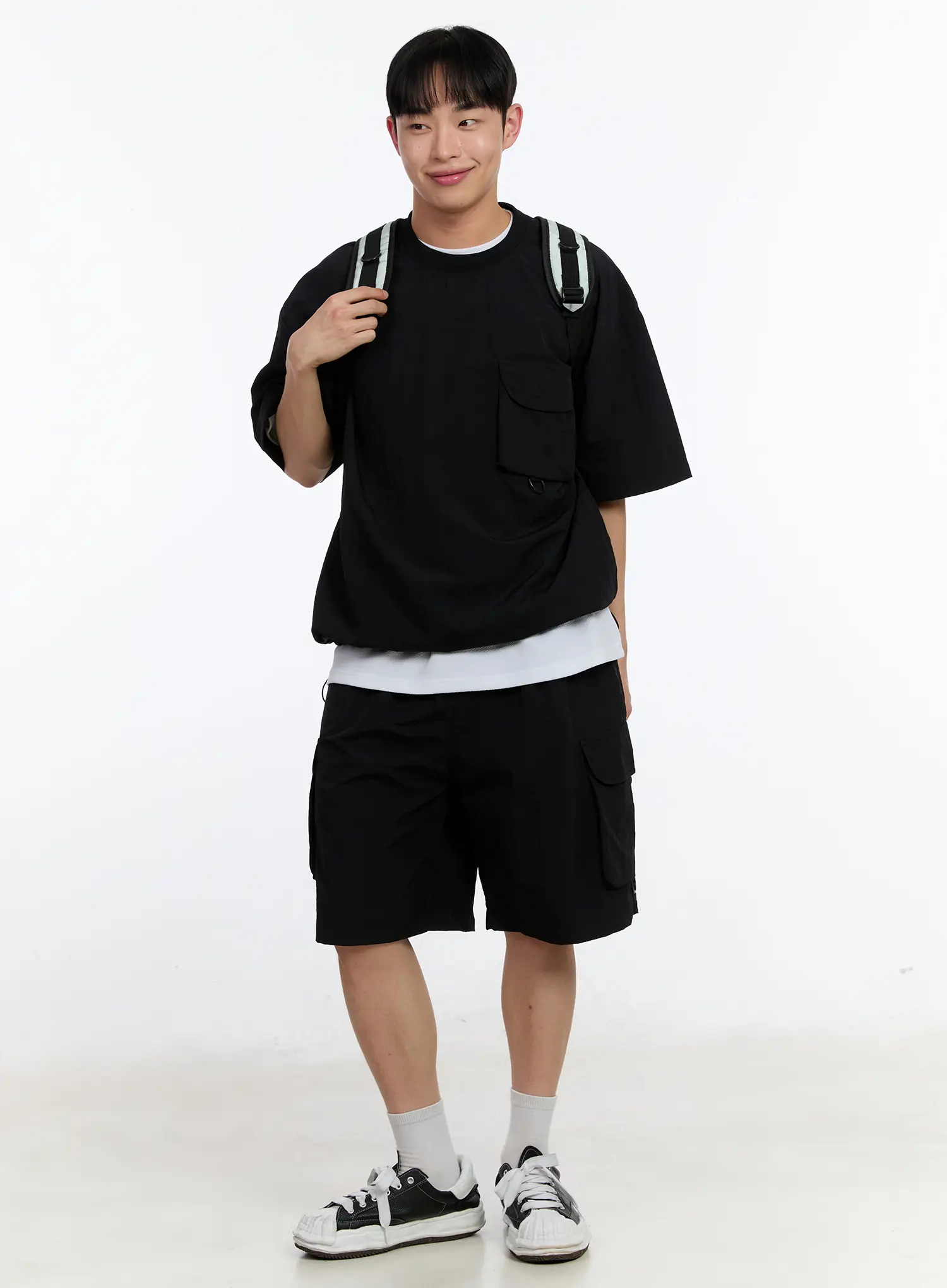 Men's Cargo Shorts IA508 - Image 3