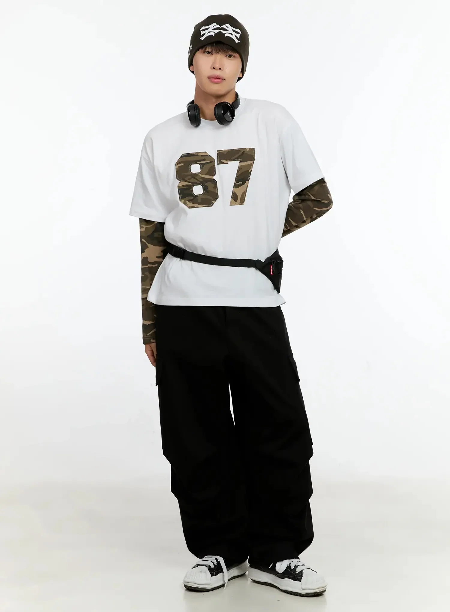 Men's Cargo Training Pants IN525 - Image 2