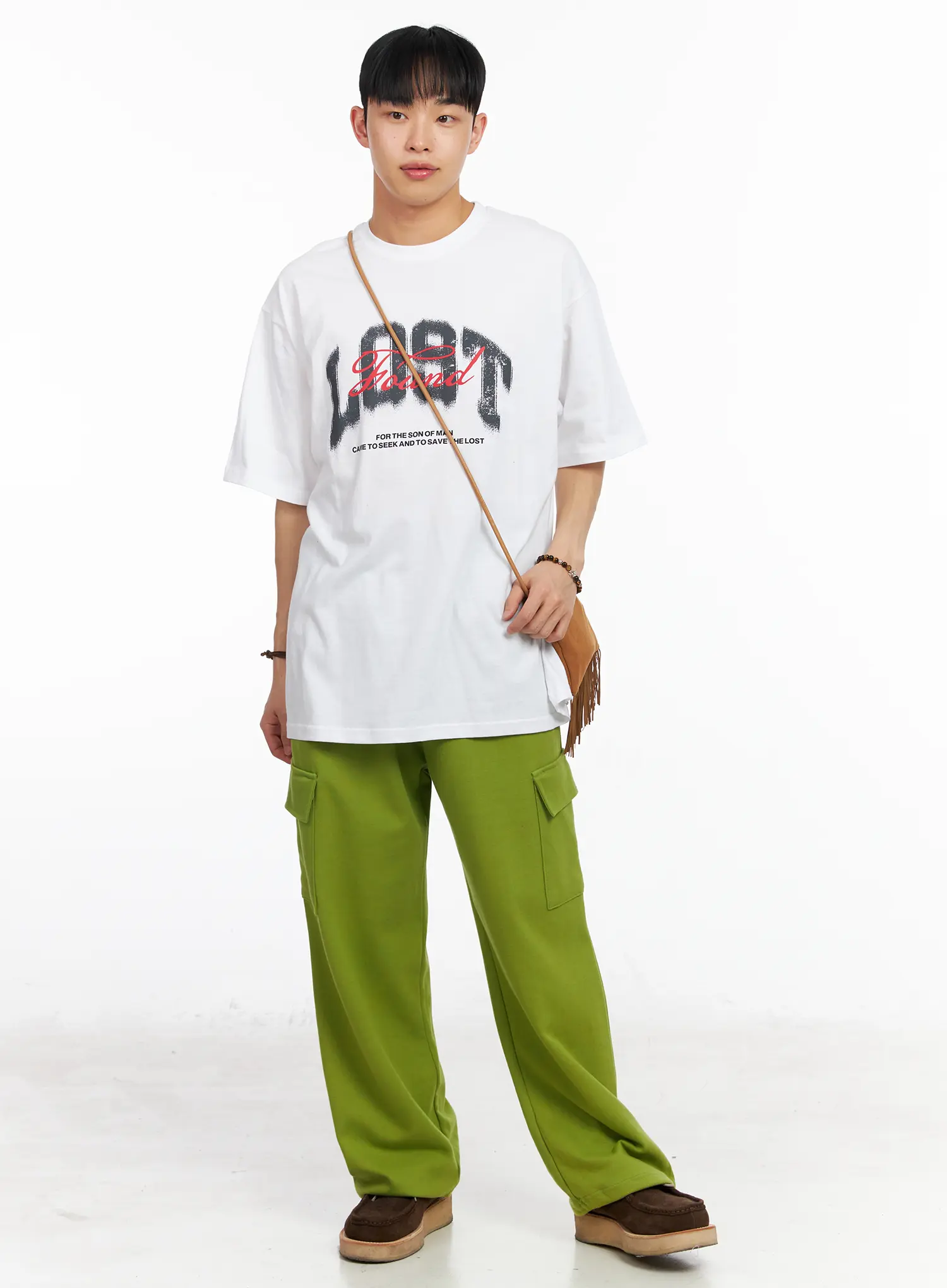 Men's Casual Crewneck Graphic Tee IA501 - Image 7