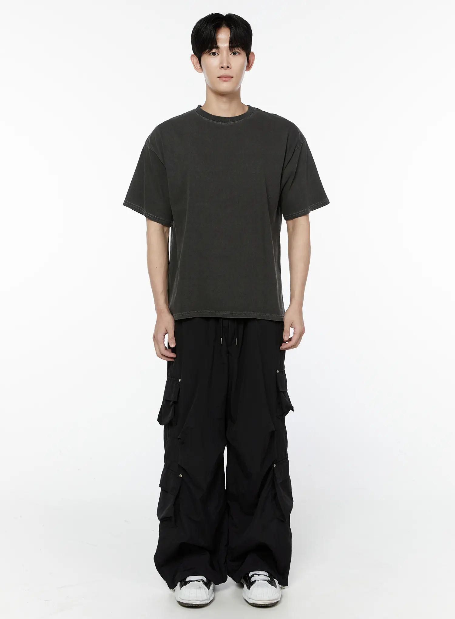 Men's Casual Round Neck T-Shirt IA527 - Image 3