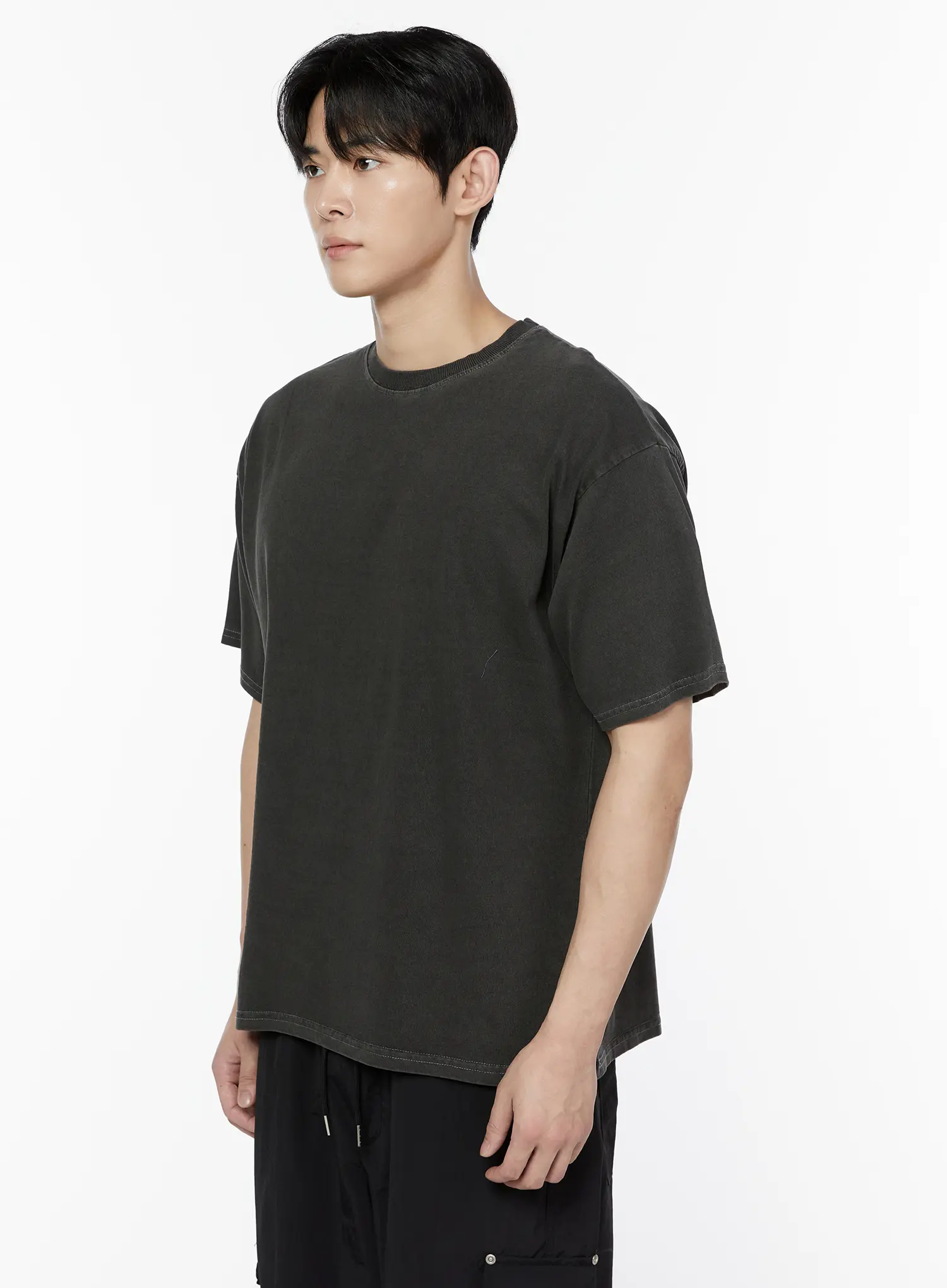 Men's Casual Round Neck T-Shirt IA527 - Image 4