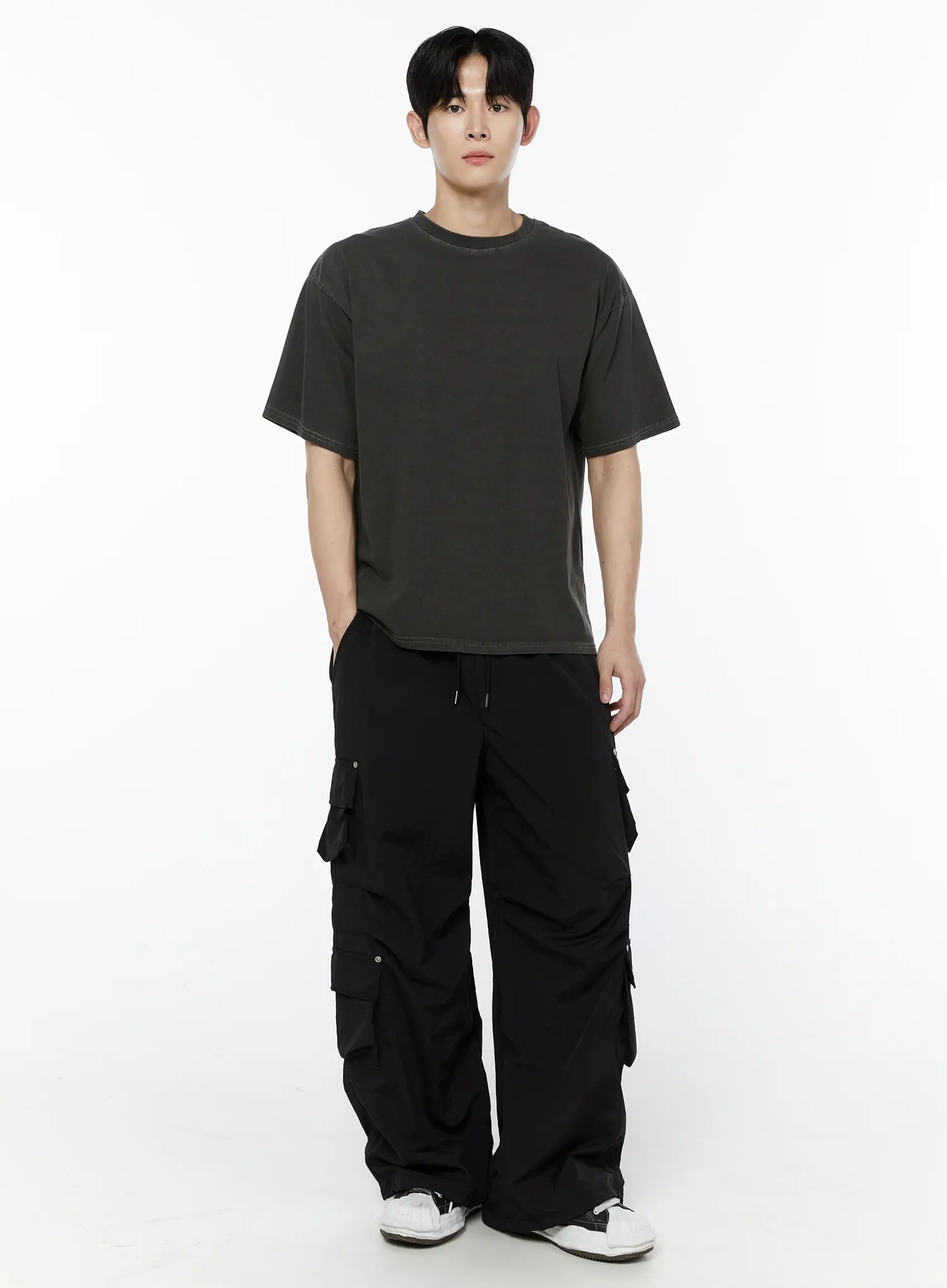 Men's Casual Round Neck T-Shirt IA527 - Image 7
