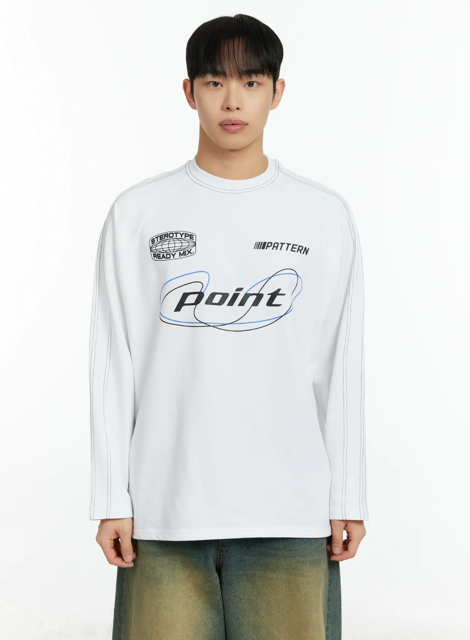Men's Casual Streetwear Long Sleeve Tee IF510 - Image 11