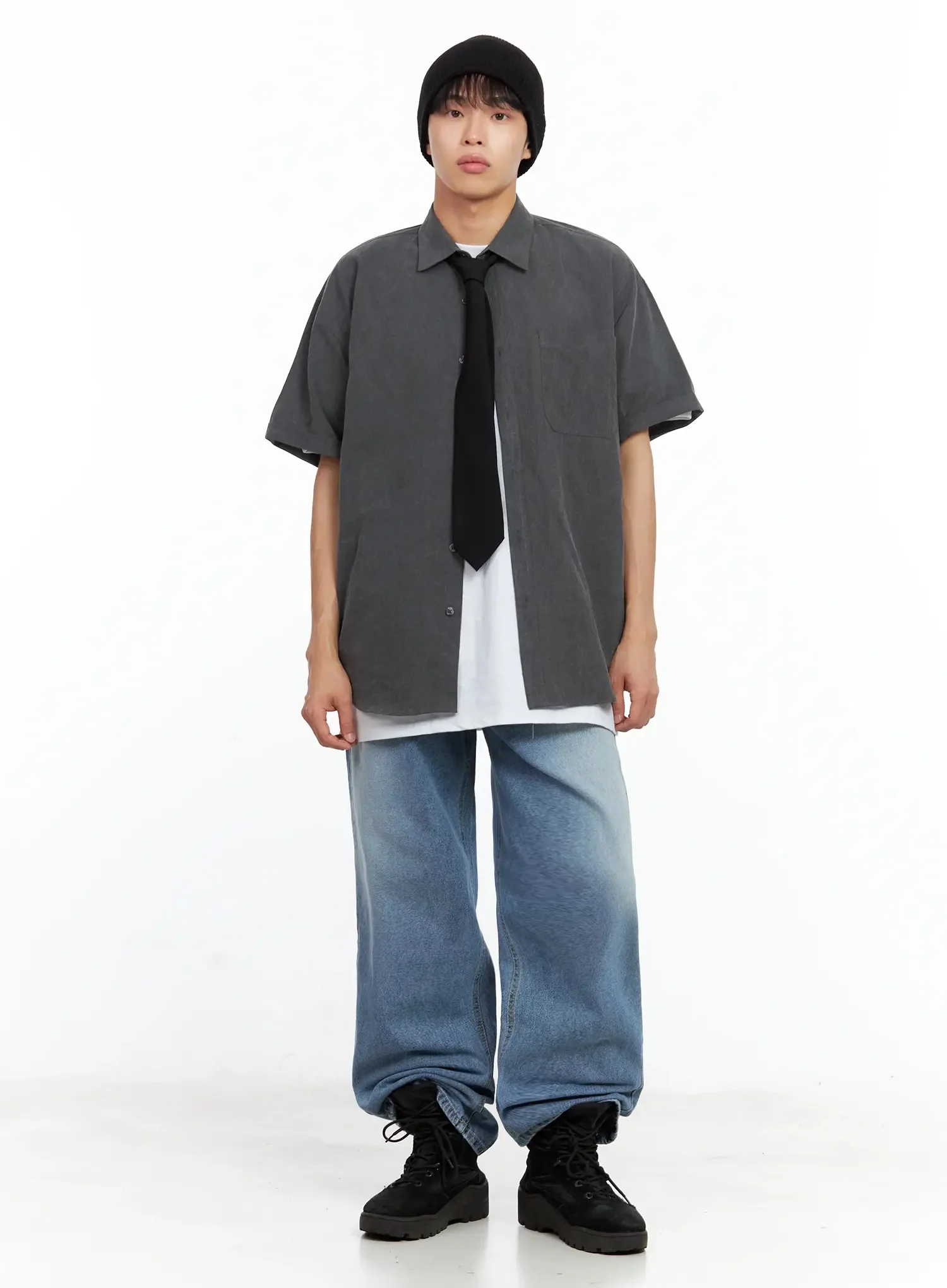 Men's Classic Black Tie IL516 - Image 4