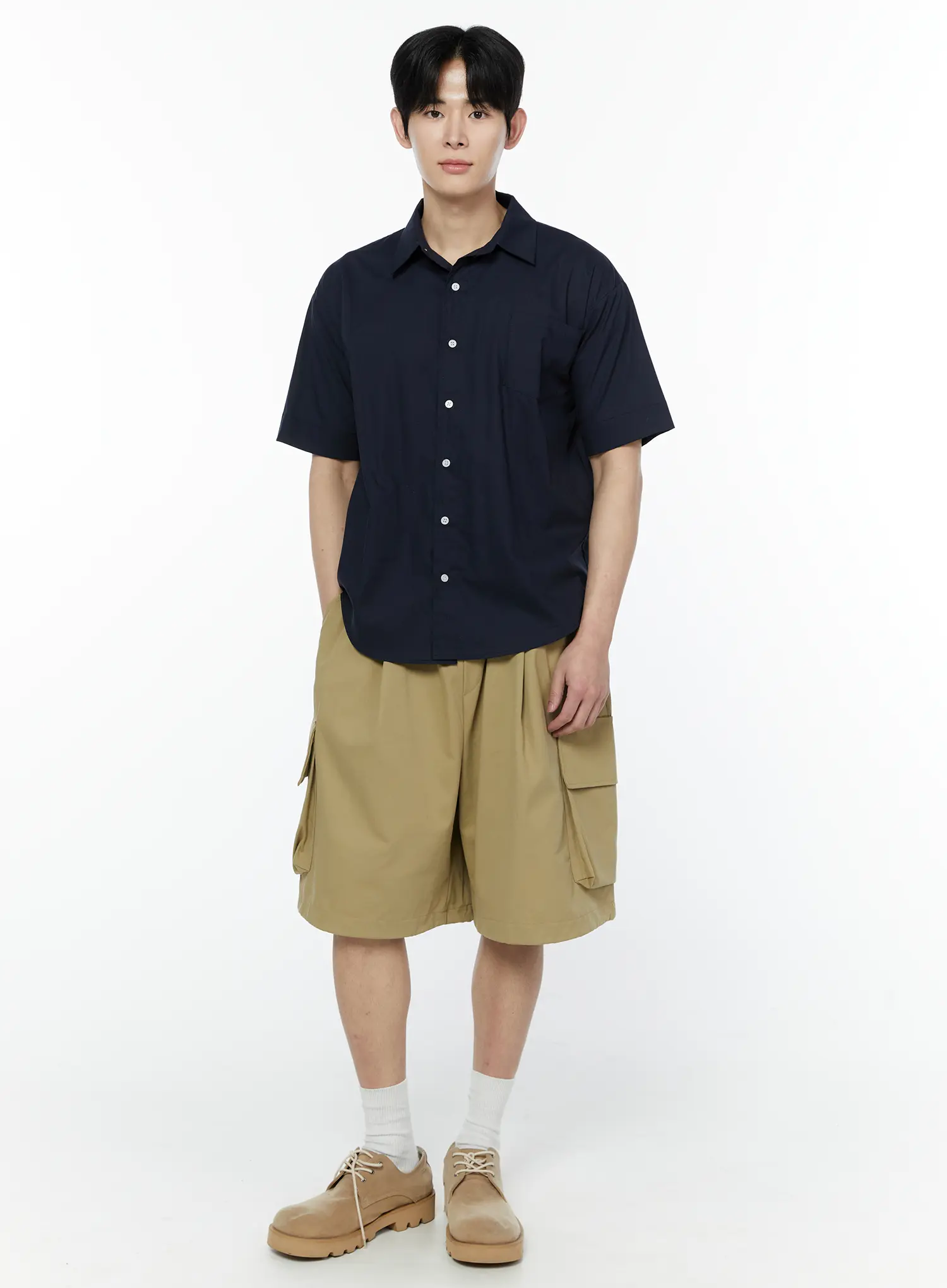 Men's Classic Button-Up Shirt IA530 - Image 7
