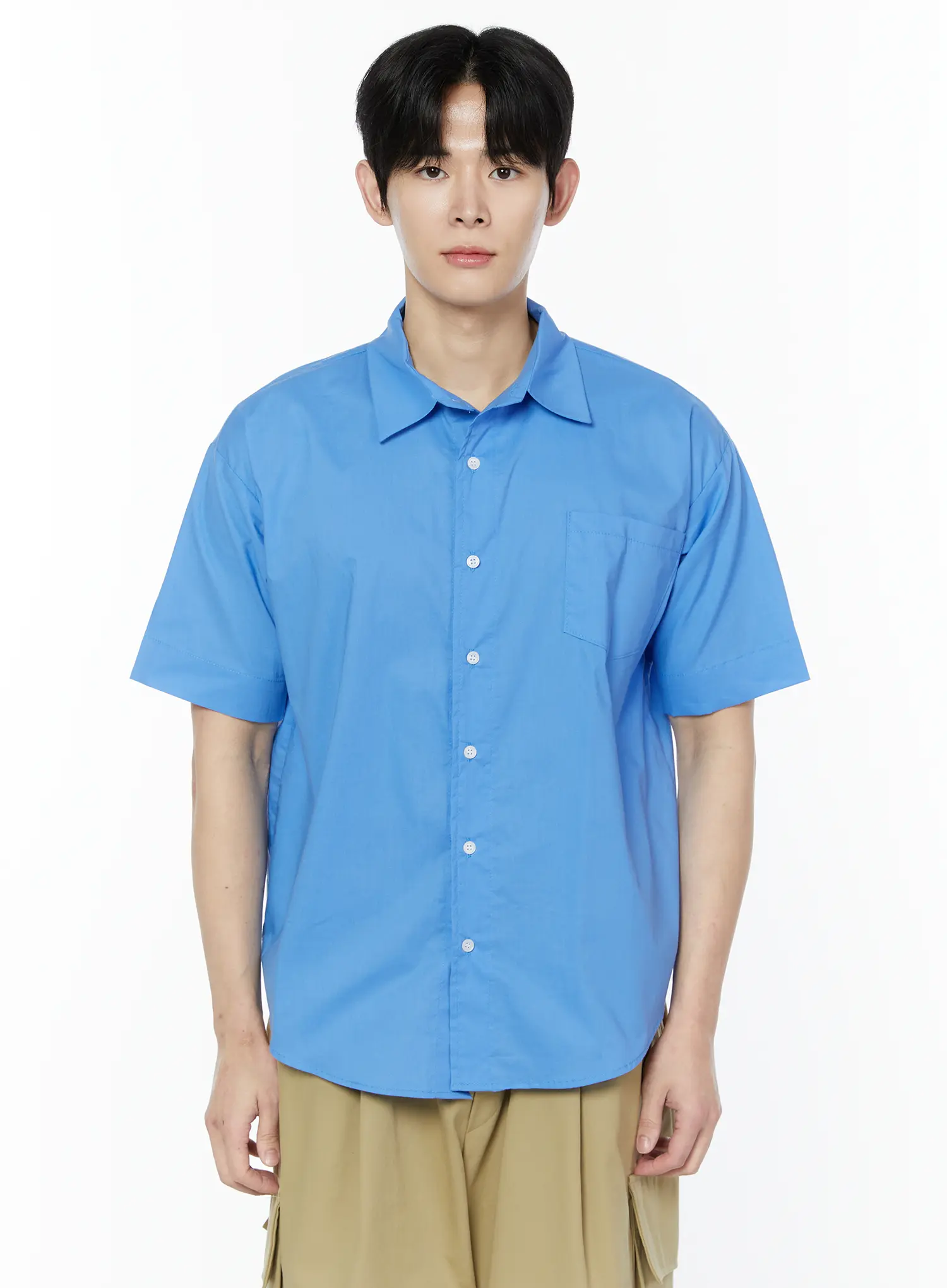 Men's Classic Button-Up Shirt IA530 - Image 9