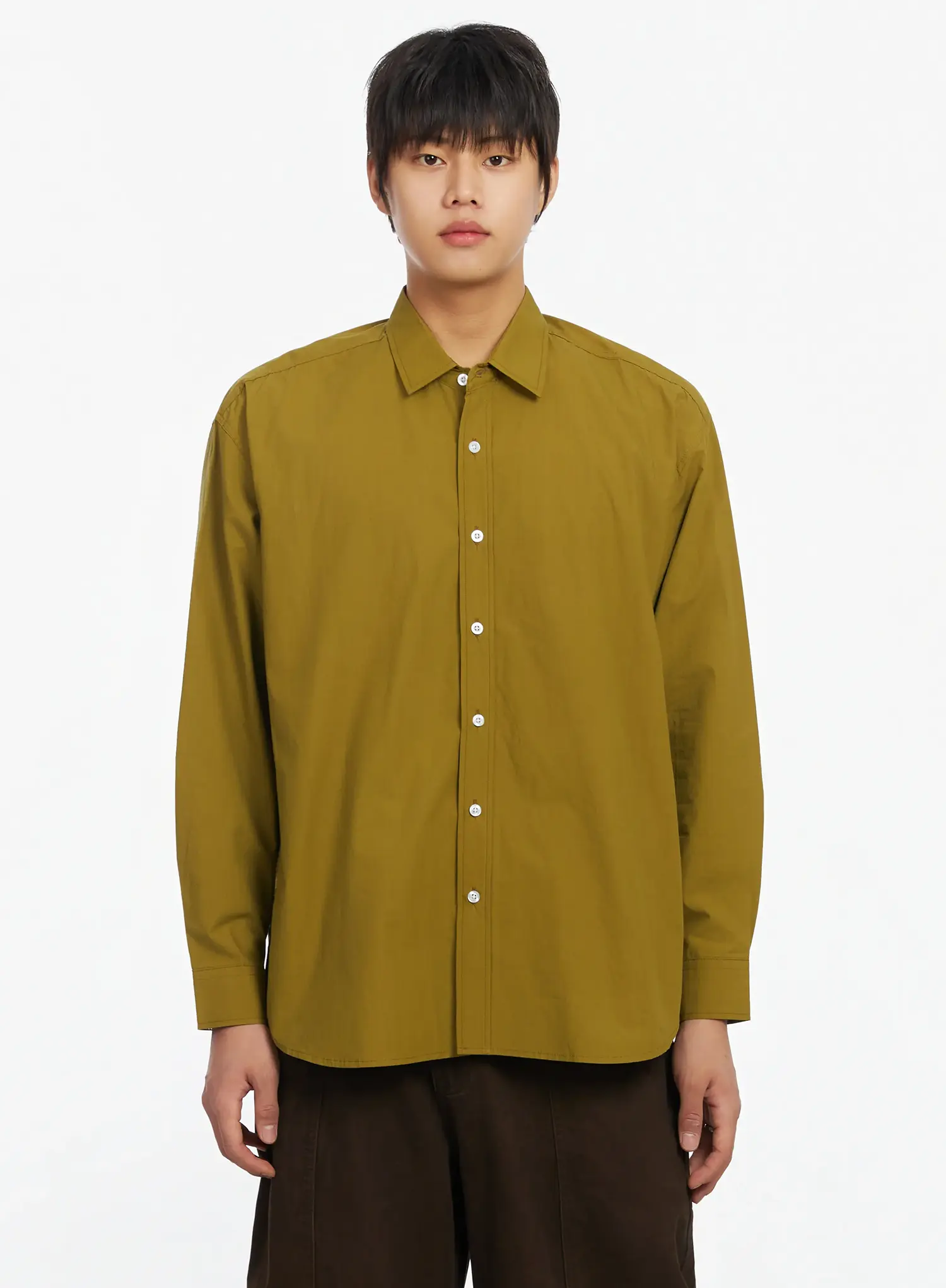 Men's Classic Button-Up Shirt IF503 - Image 11