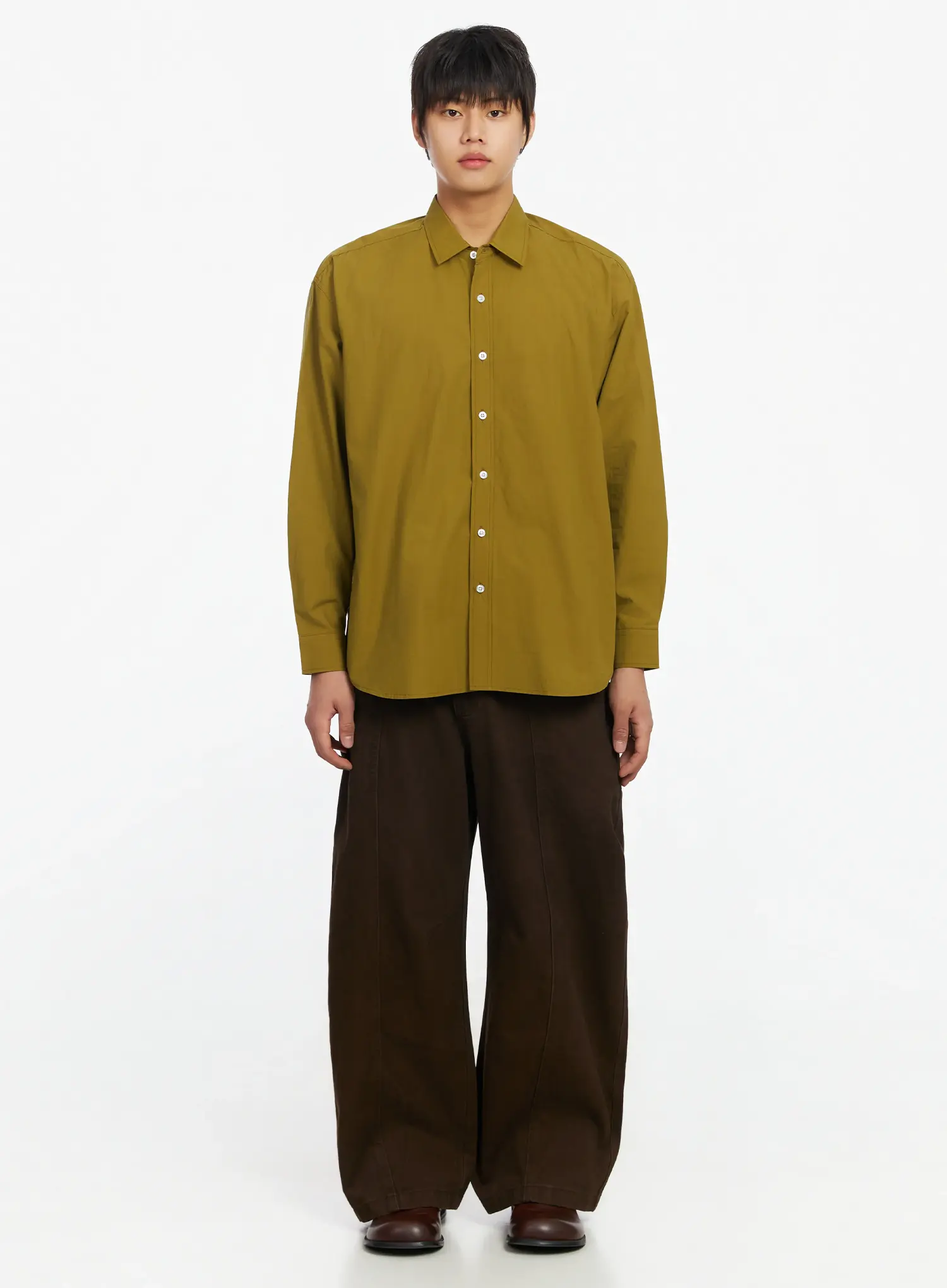 Men's Classic Button-Up Shirt IF503 - Image 5