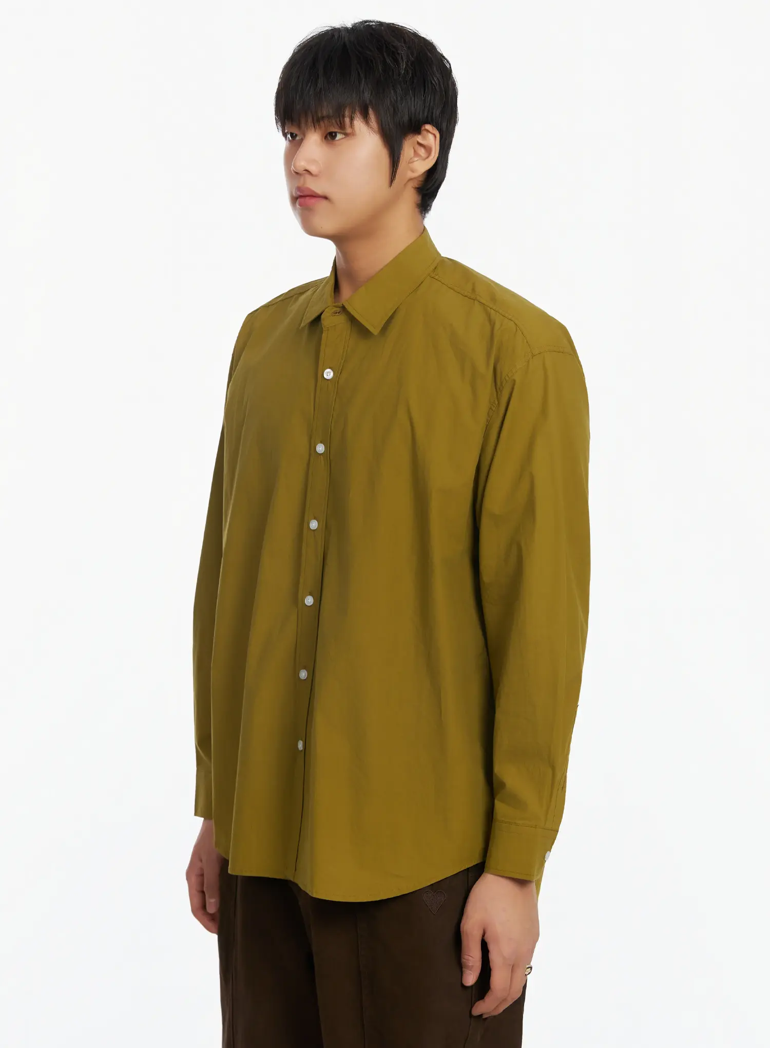 Men's Classic Button-Up Shirt IF503 - Image 6