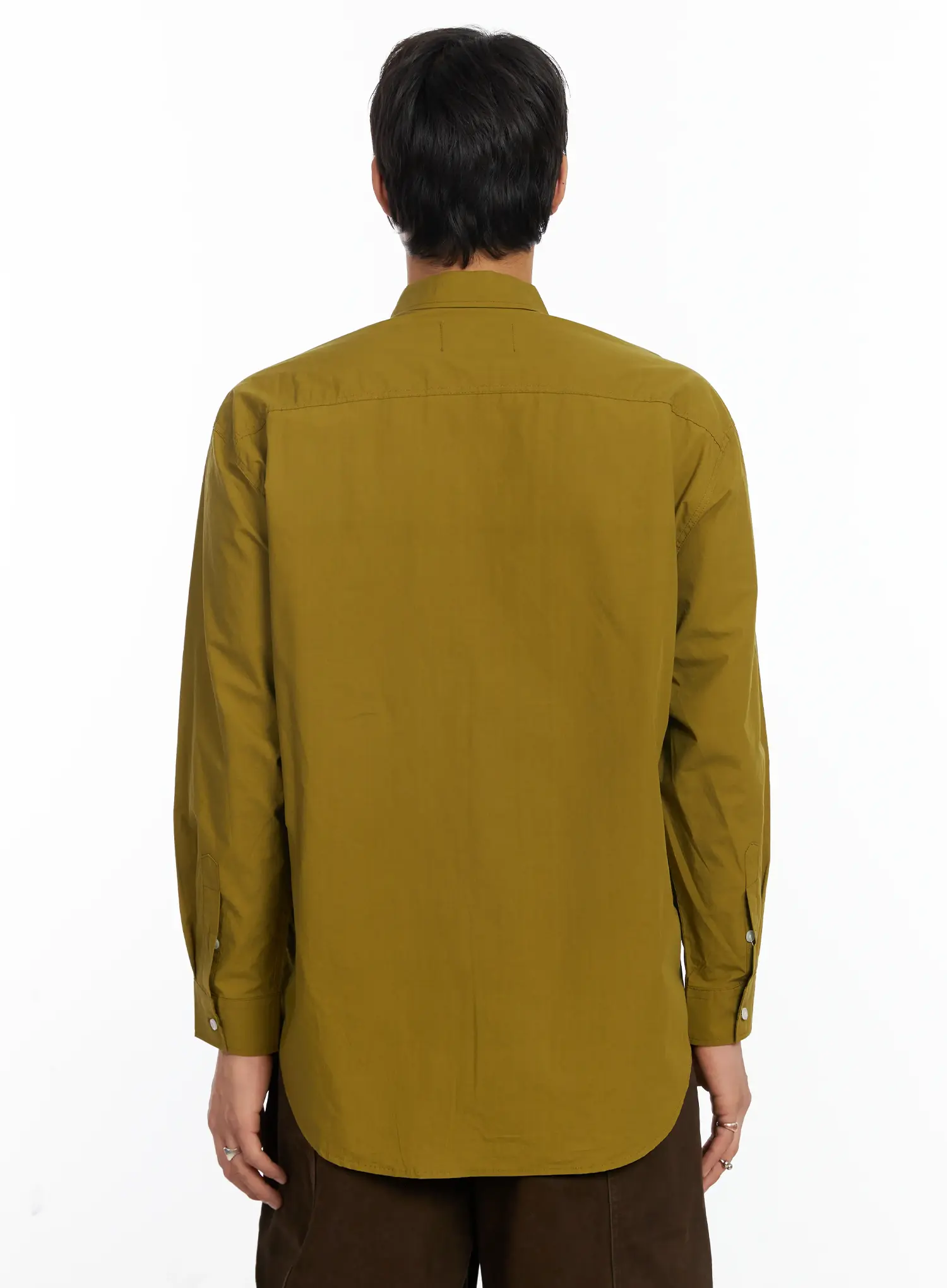 Men's Classic Button-Up Shirt IF503 - Image 7