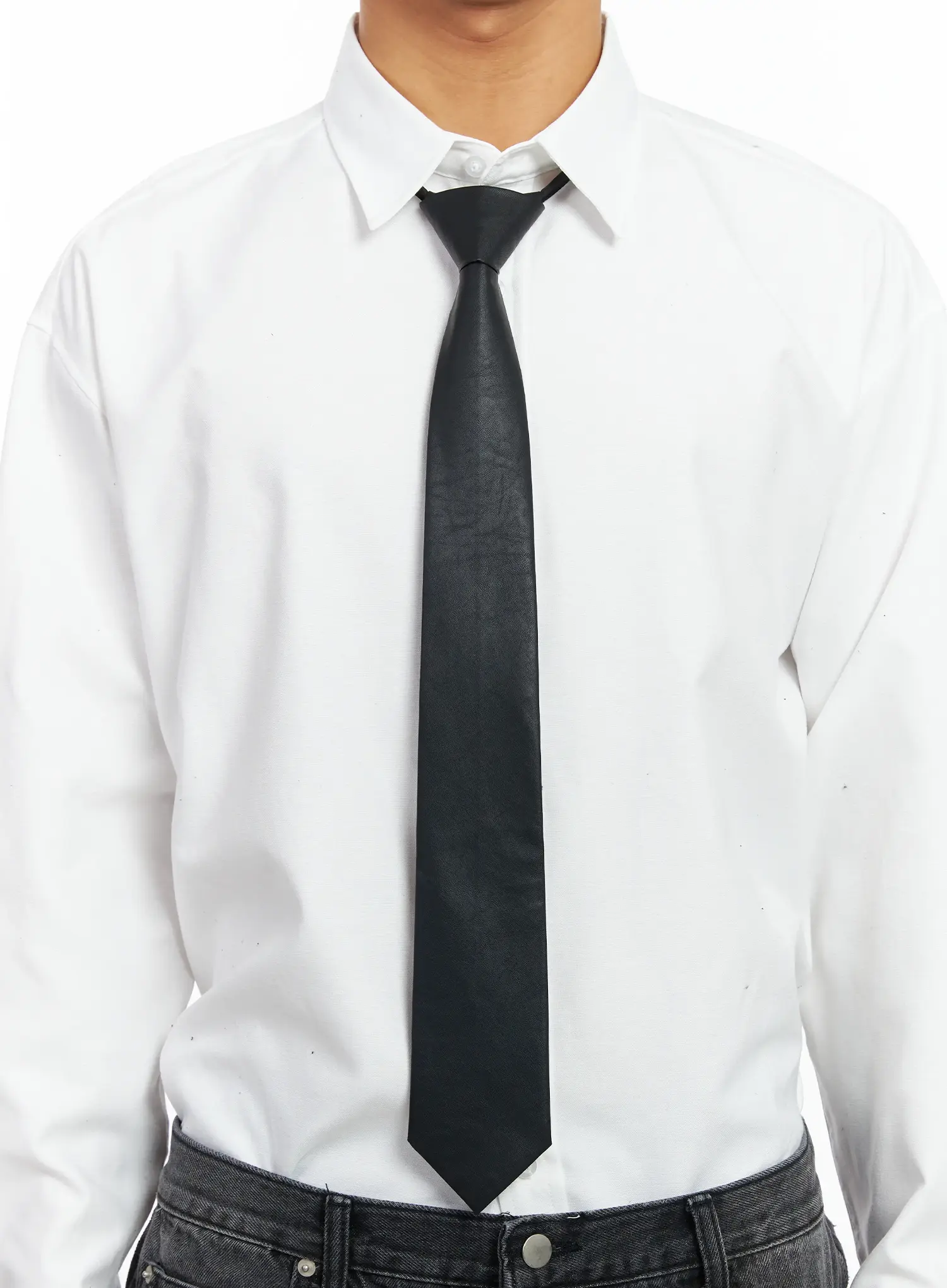 Men's Classic Leather Tie IF506