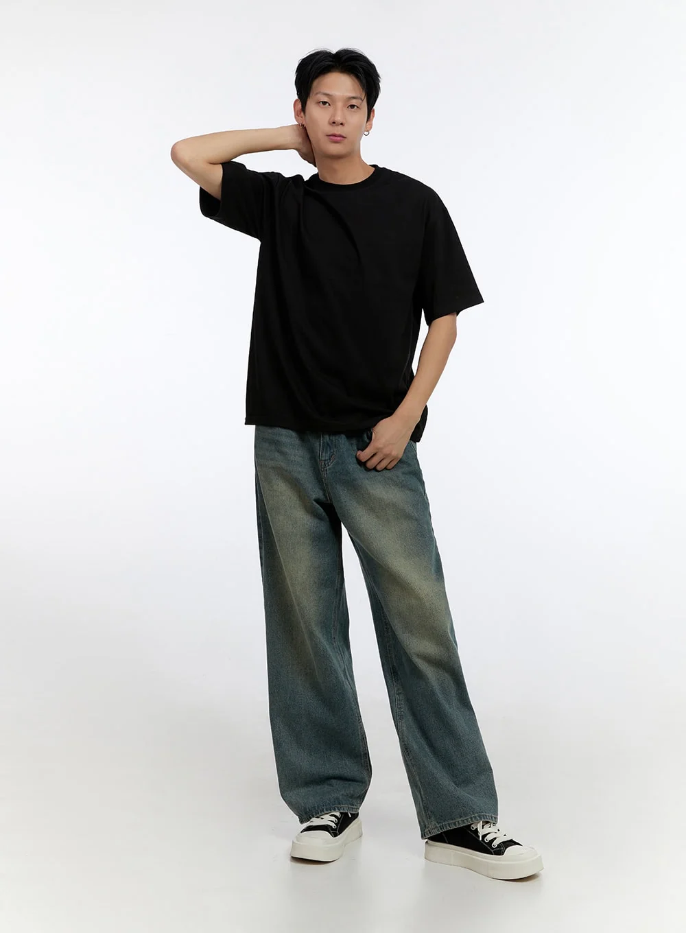 Men's Classic Loose Fit T-Shirt IO428 - Image 2