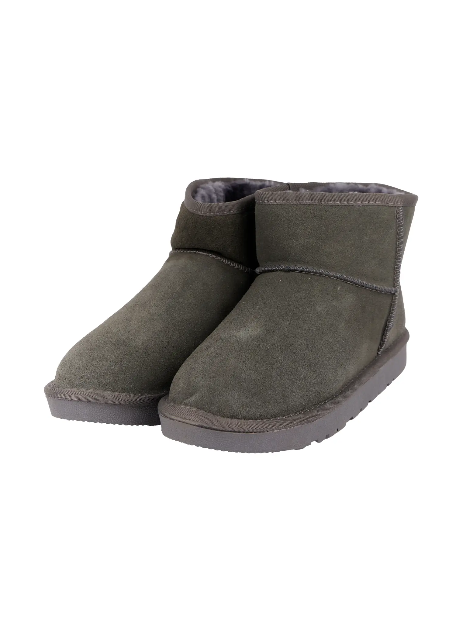 Men's Classic Shearling Ankle Boots IN512 - Image 14