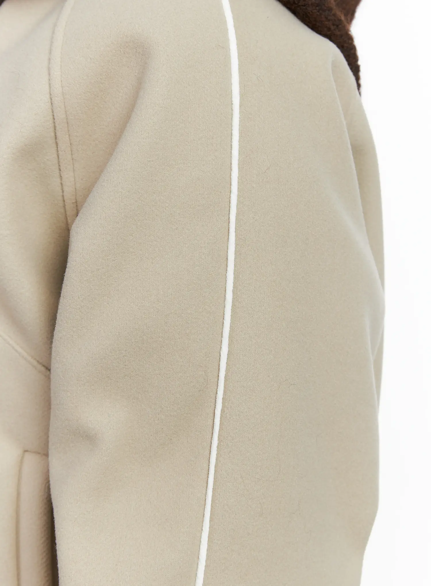 Men's Contrast Piping Varsity Jacket ID511 - Image 14