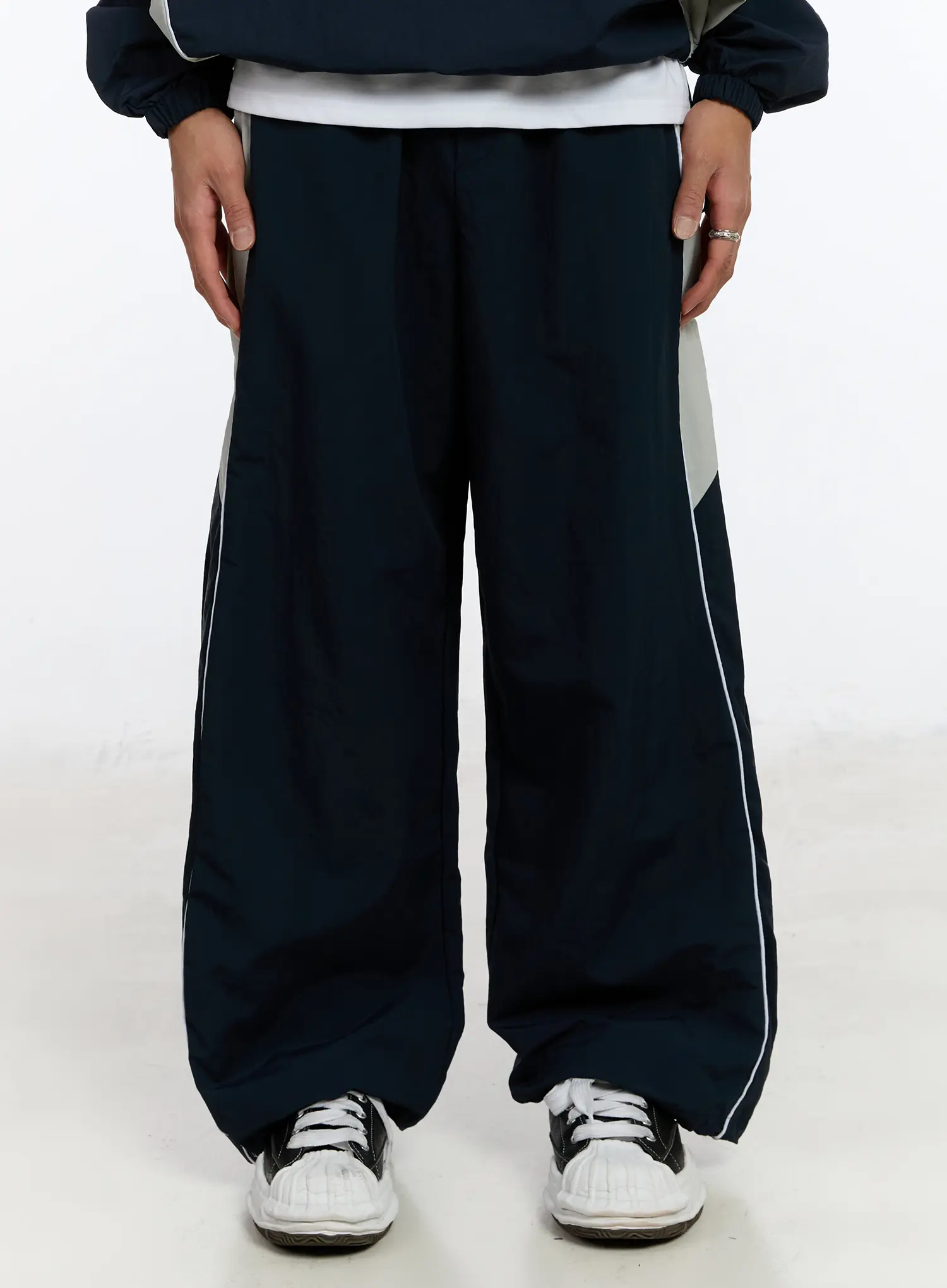 Men's Contrast Track Pants IM530 - Image 5