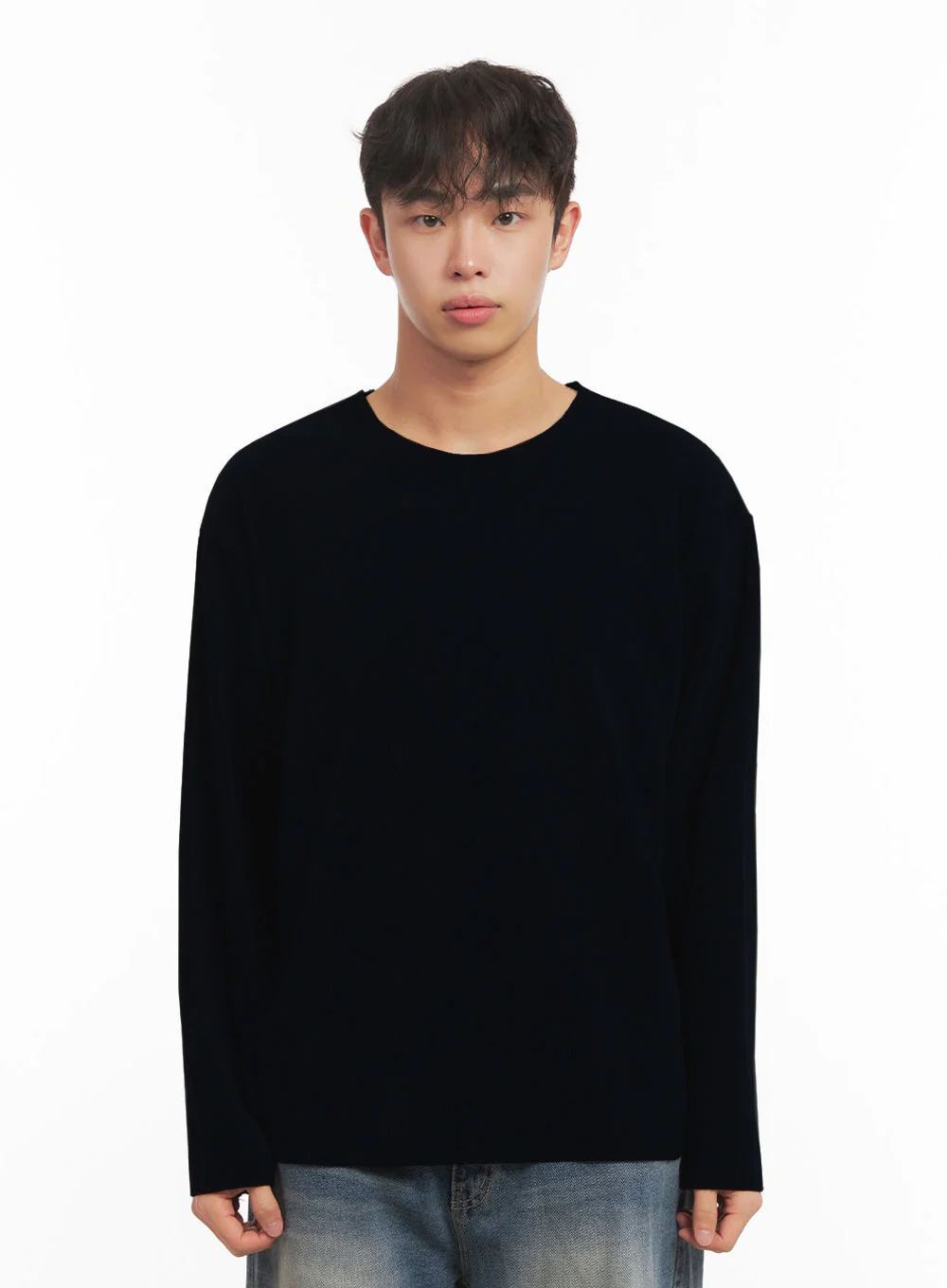 Men's Corduroy Long-Sleeve Sweater ID431 - Image 13