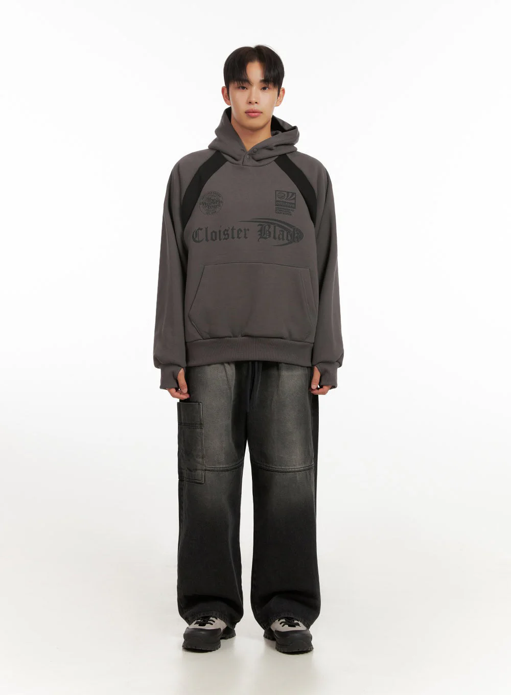 Men's Cotton Graphic Hoodie ID413 - Image 7
