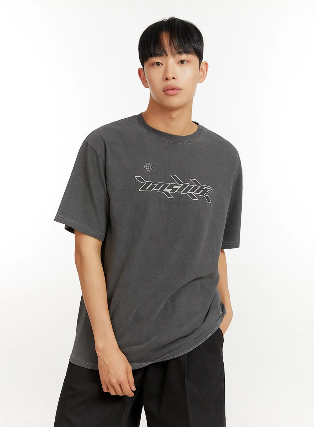 Men's Cotton Graphic Round Neck T-Shirt IU427 - Image 4