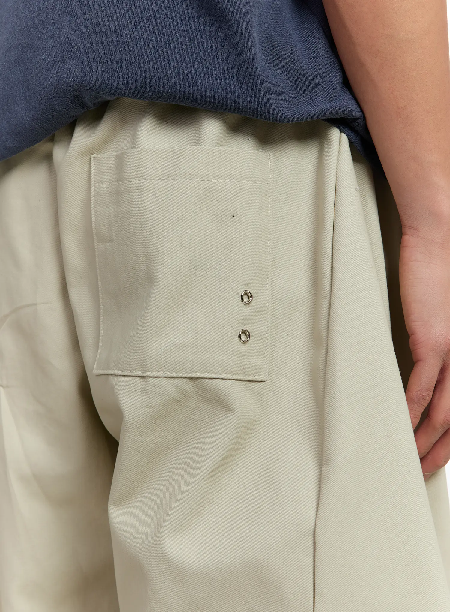 Men's Cotton Wide Leg Pants IM530 - Image 11