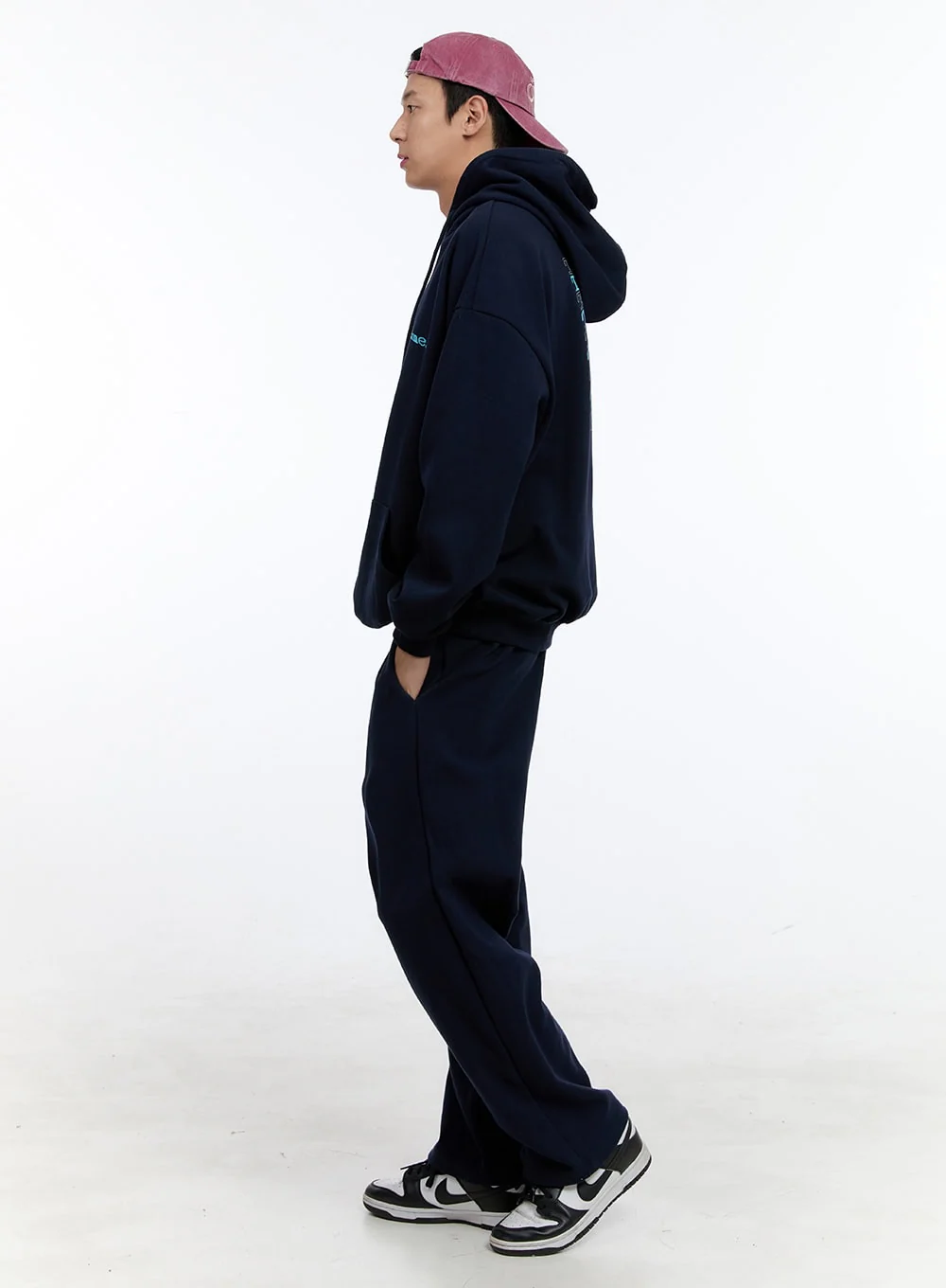 Men's Cozy Sweatpants (Dark Blue) IG427 - Image 3