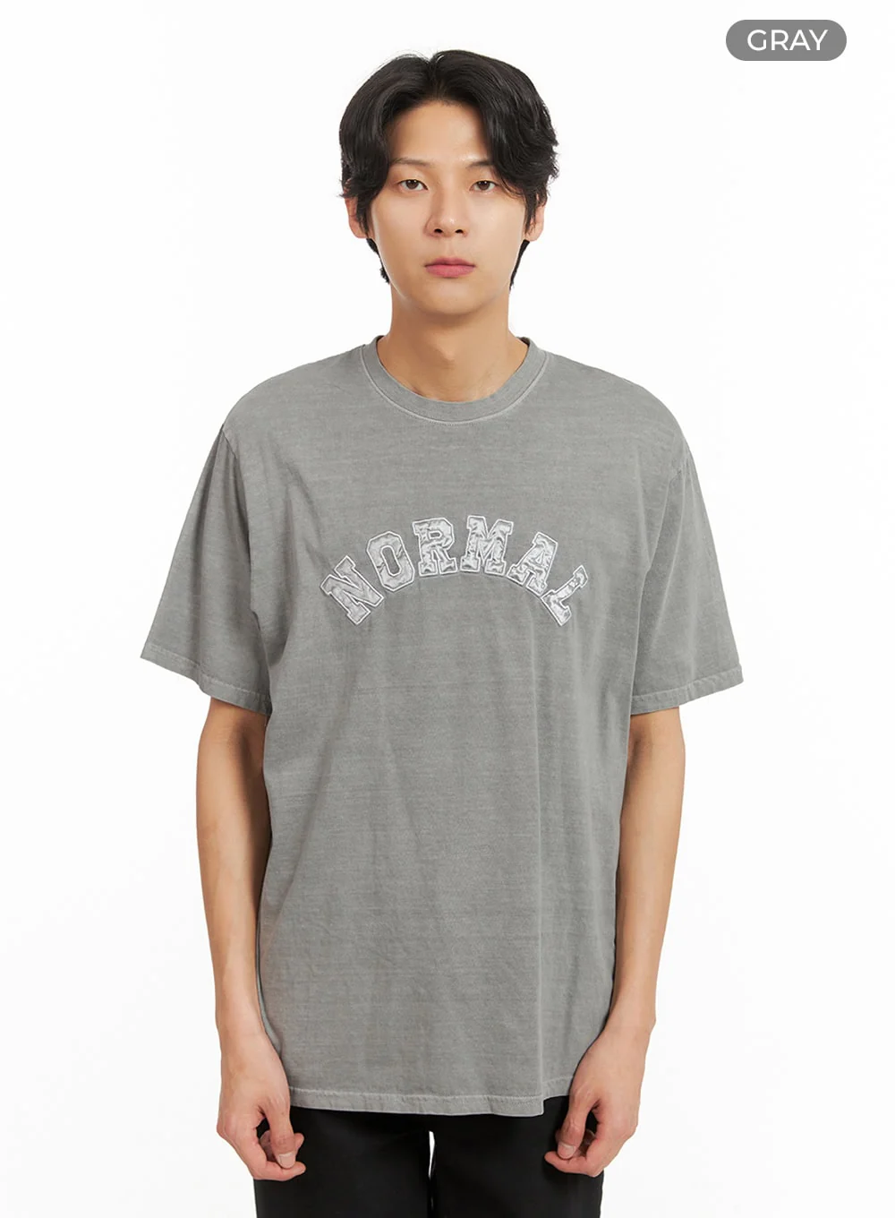 Men's Crew Neck Embroidered Top IY416 - Image 9