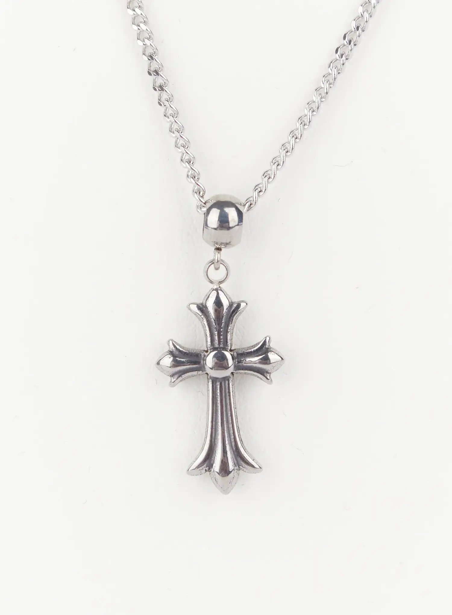 Men's Cross Chain Pendant Necklace IS509 - Image 7