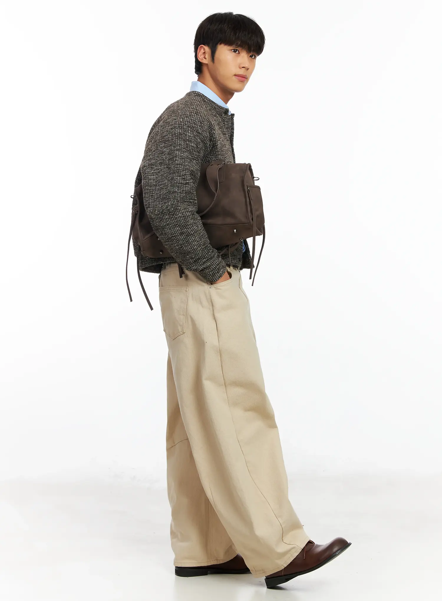 Men's Curved Fit Pants IF504 - Image 11