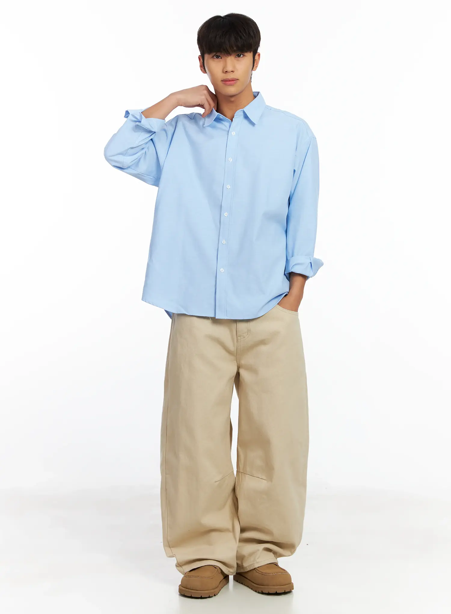 Men's Curved Fit Pants IF504 - Image 12