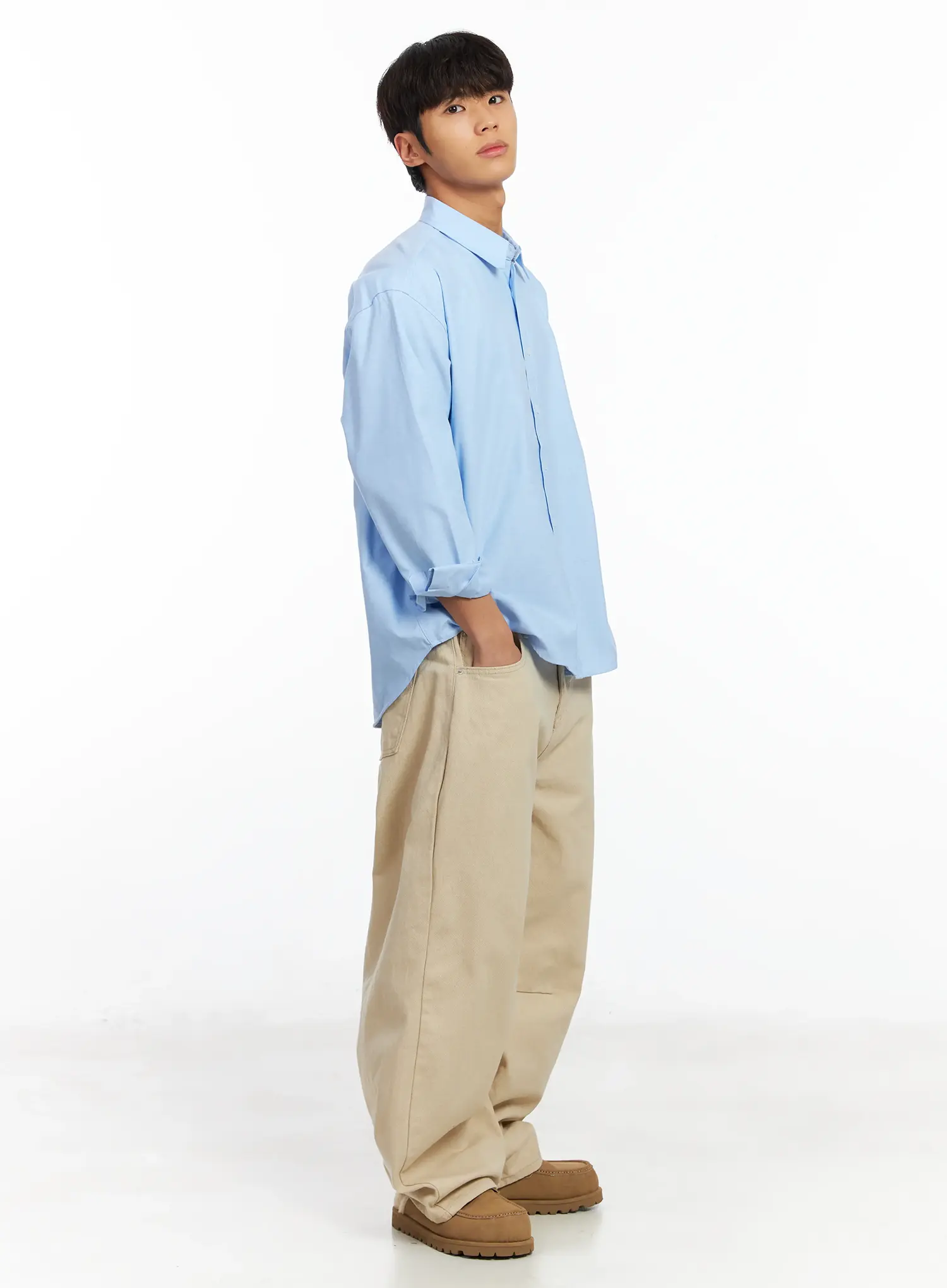 Men's Curved Fit Pants IF504 - Image 13