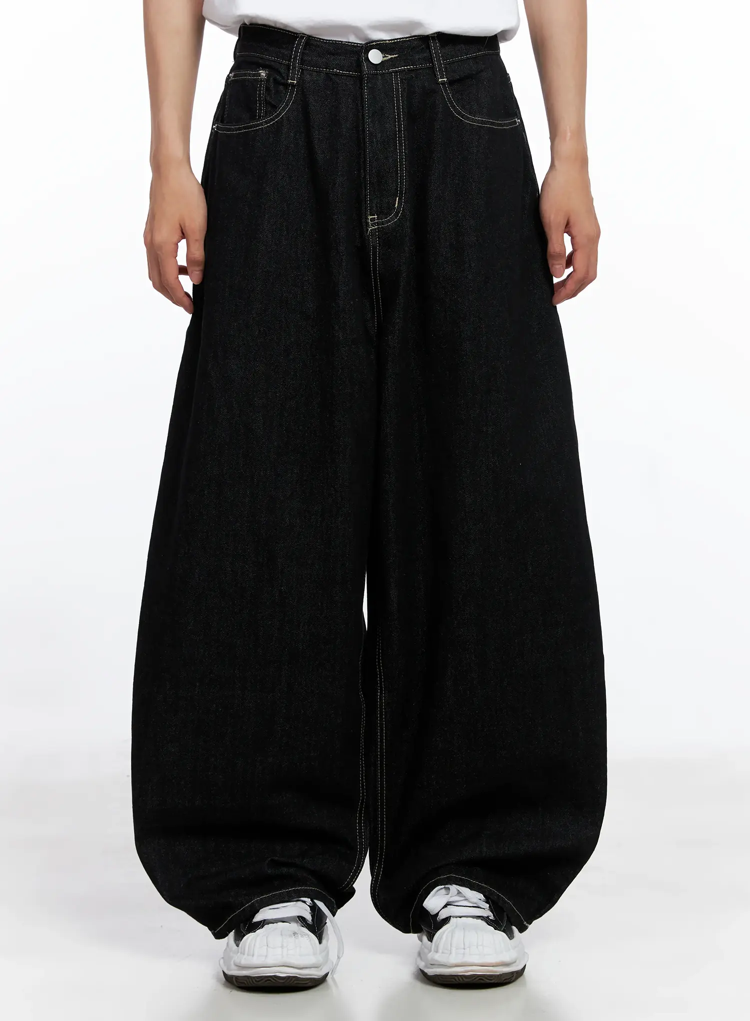 Men's Dark Denim Pocket Jeans IS519