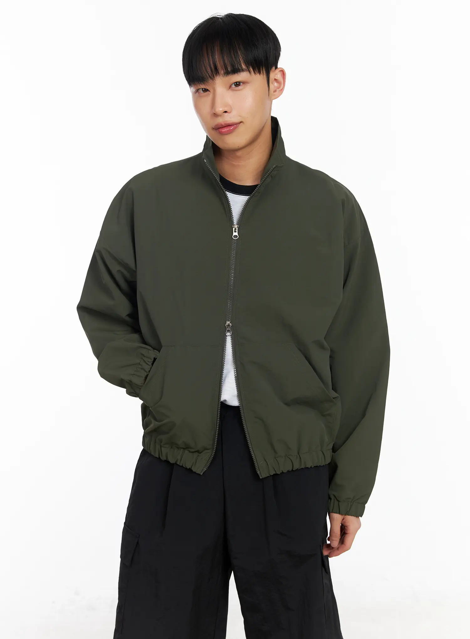 Men's Dual-Zip Windbreaker IA502 - Image 9