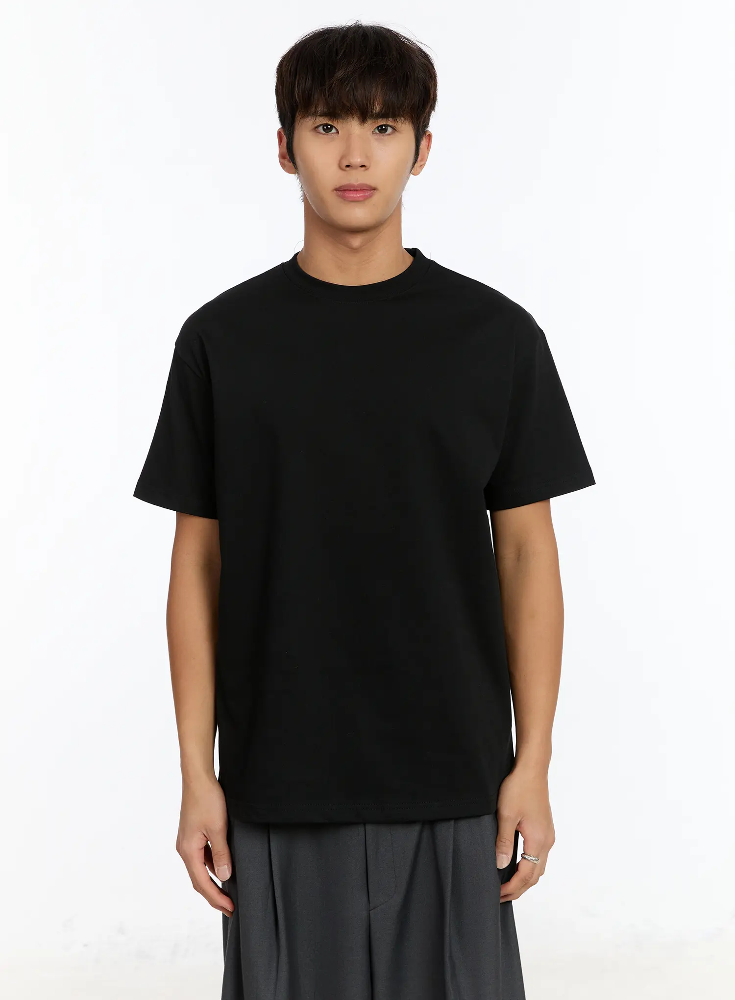 Men's Essential Slim Fit T-Shirt IM530 - Image 11
