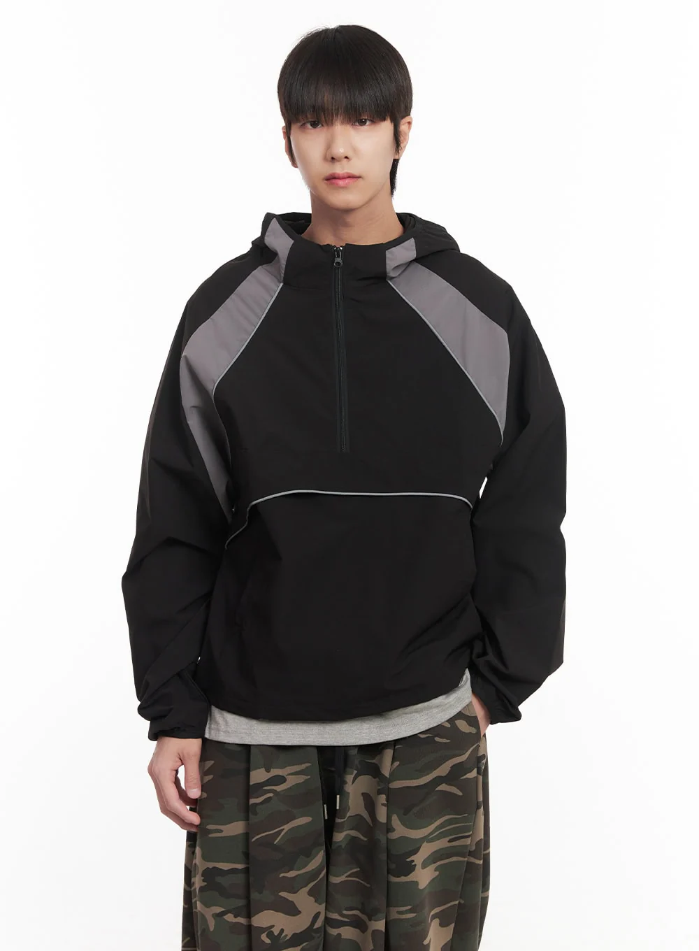 Men's Essential T-Shirt (Gray) IM518 - Image 10
