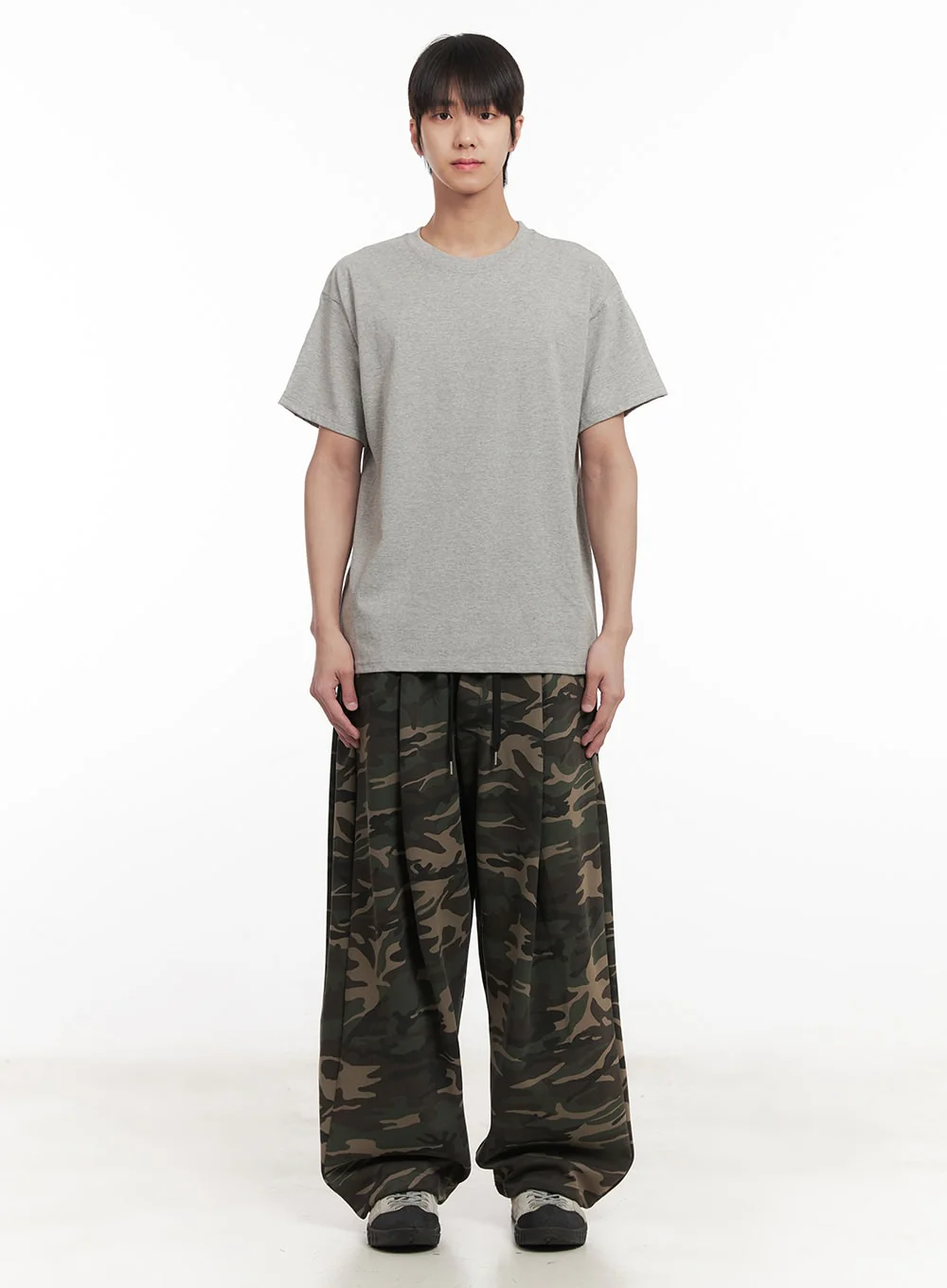 Men's Essential T-Shirt (Gray) IM518 - Image 2