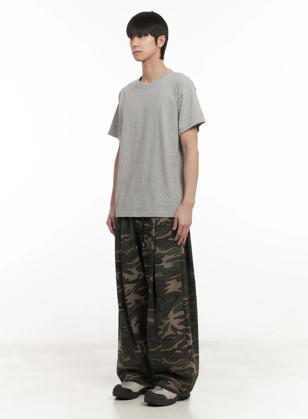 Men's Essential T-Shirt (Gray) IM518 - Image 8