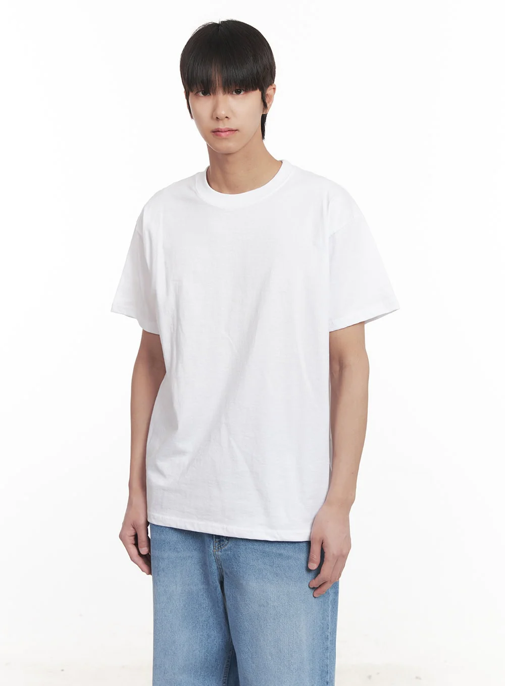 Men's Essential T-Shirt (White) IM519 - Image 4