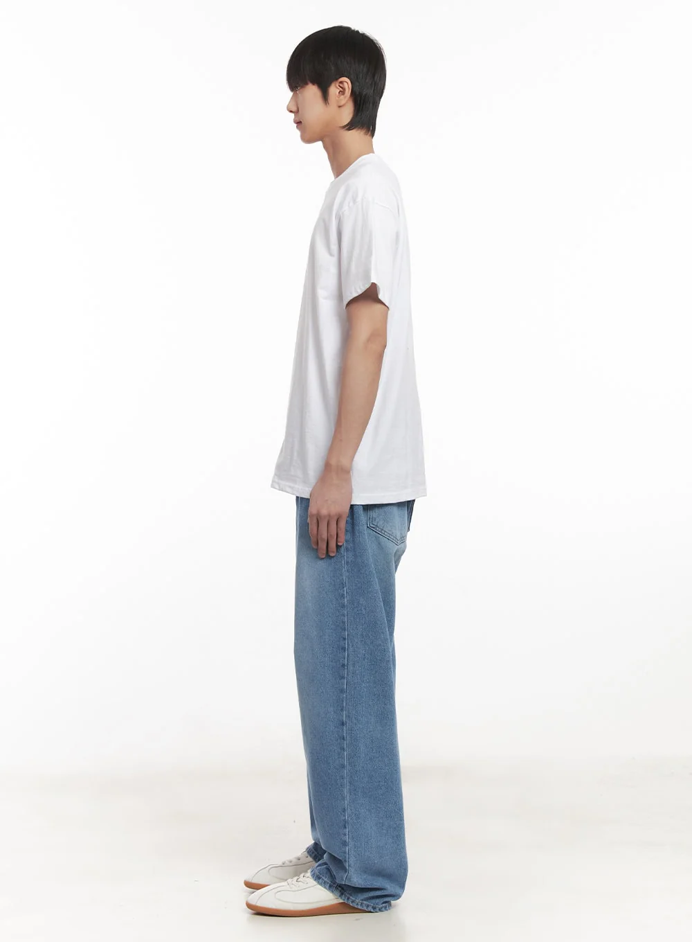Men's Essential T-Shirt (White) IM519 - Image 8