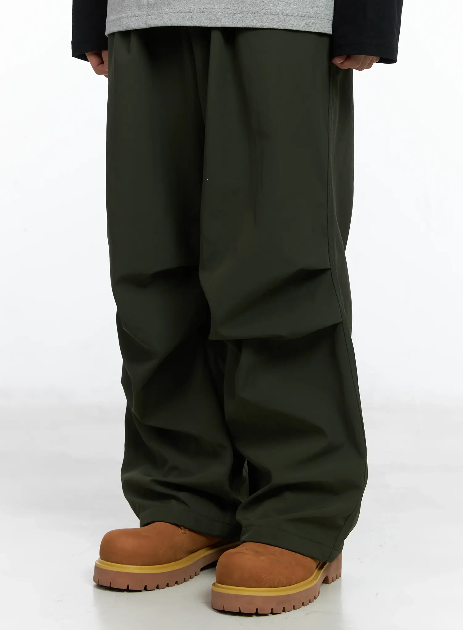 Men's Fleece Parachute Pants IN518