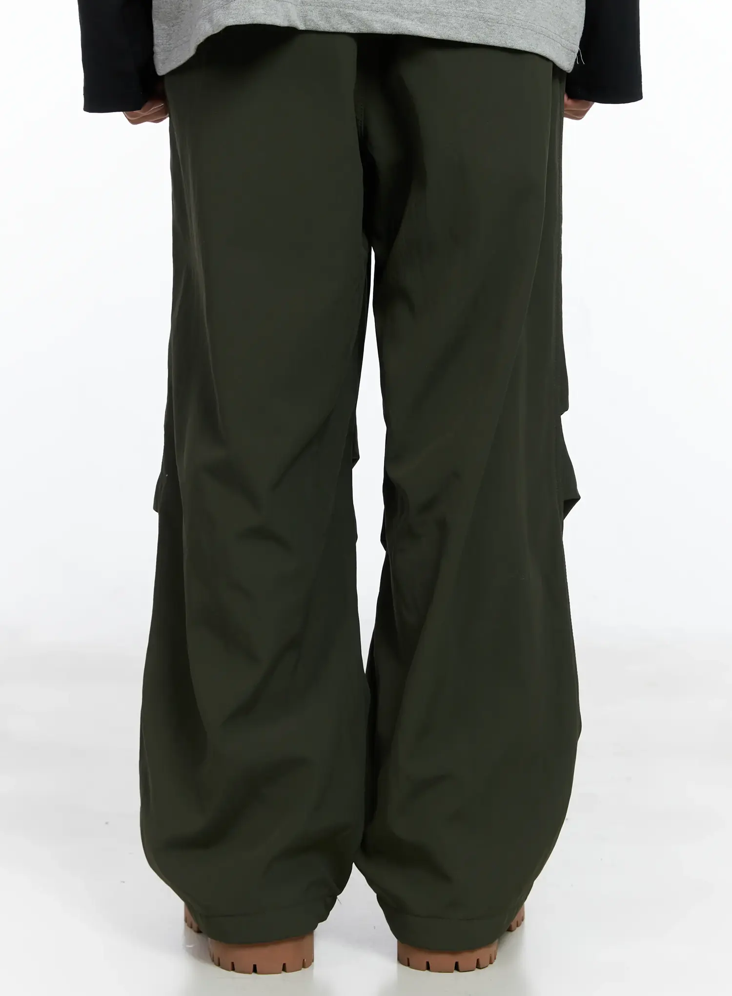 Men's Fleece Parachute Pants IN518 - Image 8