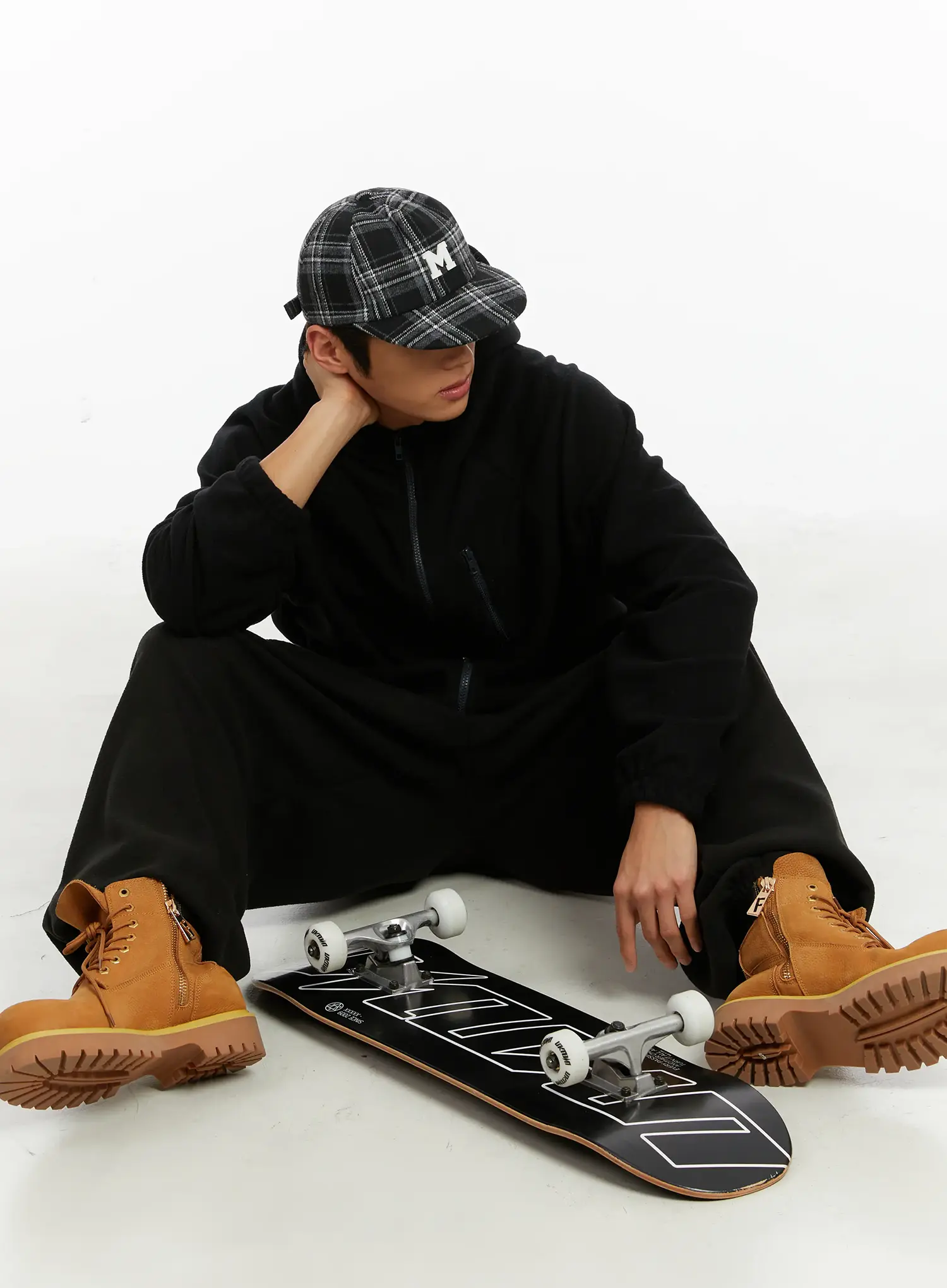 Men's Fleece Zip-Up Hoodie ID524 - Image 10